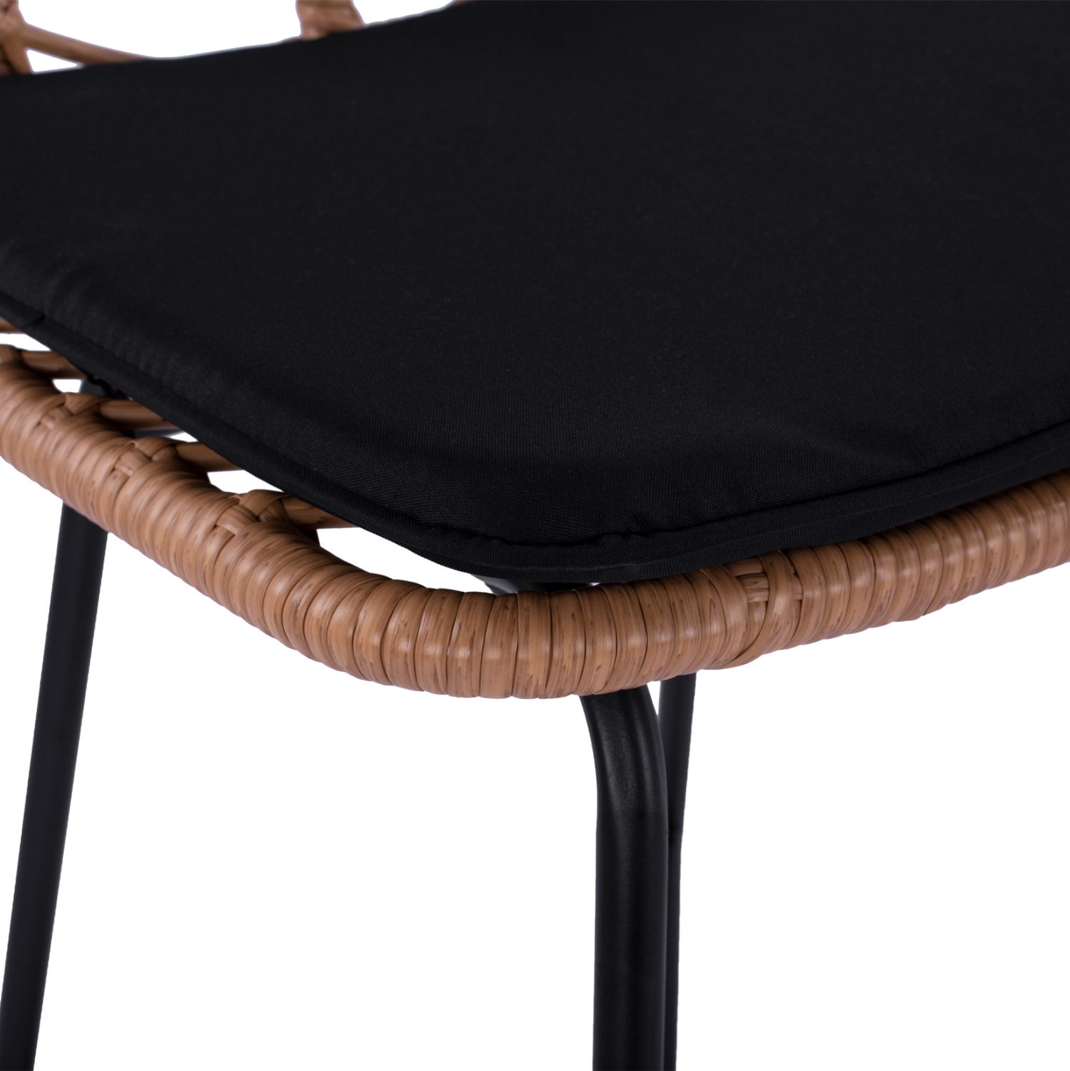 ΣΚΑΜΠΟ ΜΕΤΑΛΛΙΚΟ GAVIN HM5706 ΜΕ WICKER ΜΠΕΖ 47Χ59Χ111Υ εκ. - Image 7