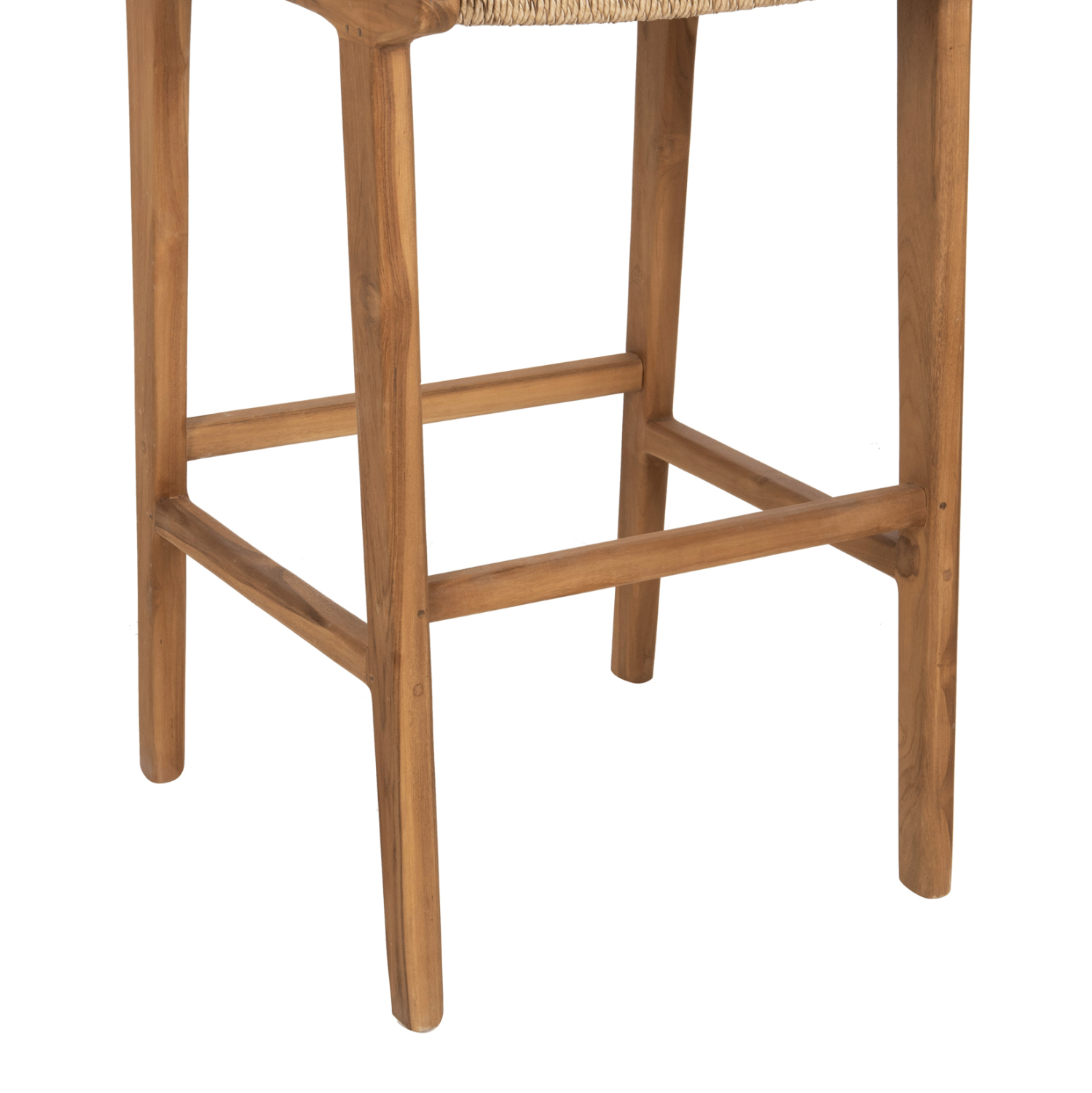 ΣΚΑΜΠΟ ΜΠΑΡ ΜΕ ΜΠΡΑΤΣΑ ΤΕΟ HM9807 ΞΥΛΟ ΤΕΑΚ ΚΑΙ ΣΧΟΙΝΙ ΣΕ ΦΥΣΙΚΟ 52x57x110Yεκ. - Image 8