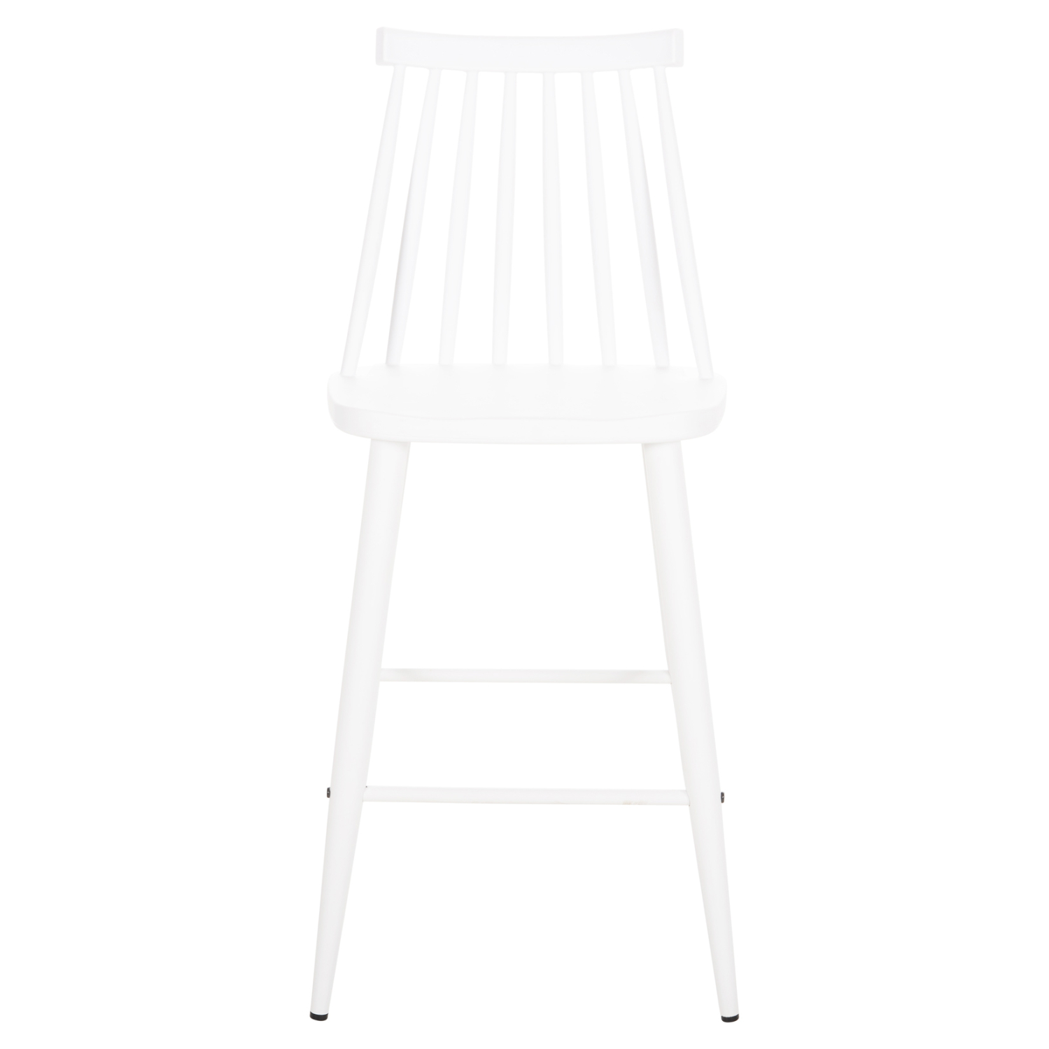 ΣΚΑΜΠΟ ΜΠΑΡ ΜΕΣΑΙΟΥ ΥΨΟΥΣ VANESSA HM9300.11 ΠΟΛΥΠΡΟΠΥΛΕΝΙΟ & ΜΕΤΑΛΛΟ-ΛΕΥΚΟ 45,5x46x97Υεκ - Image 3