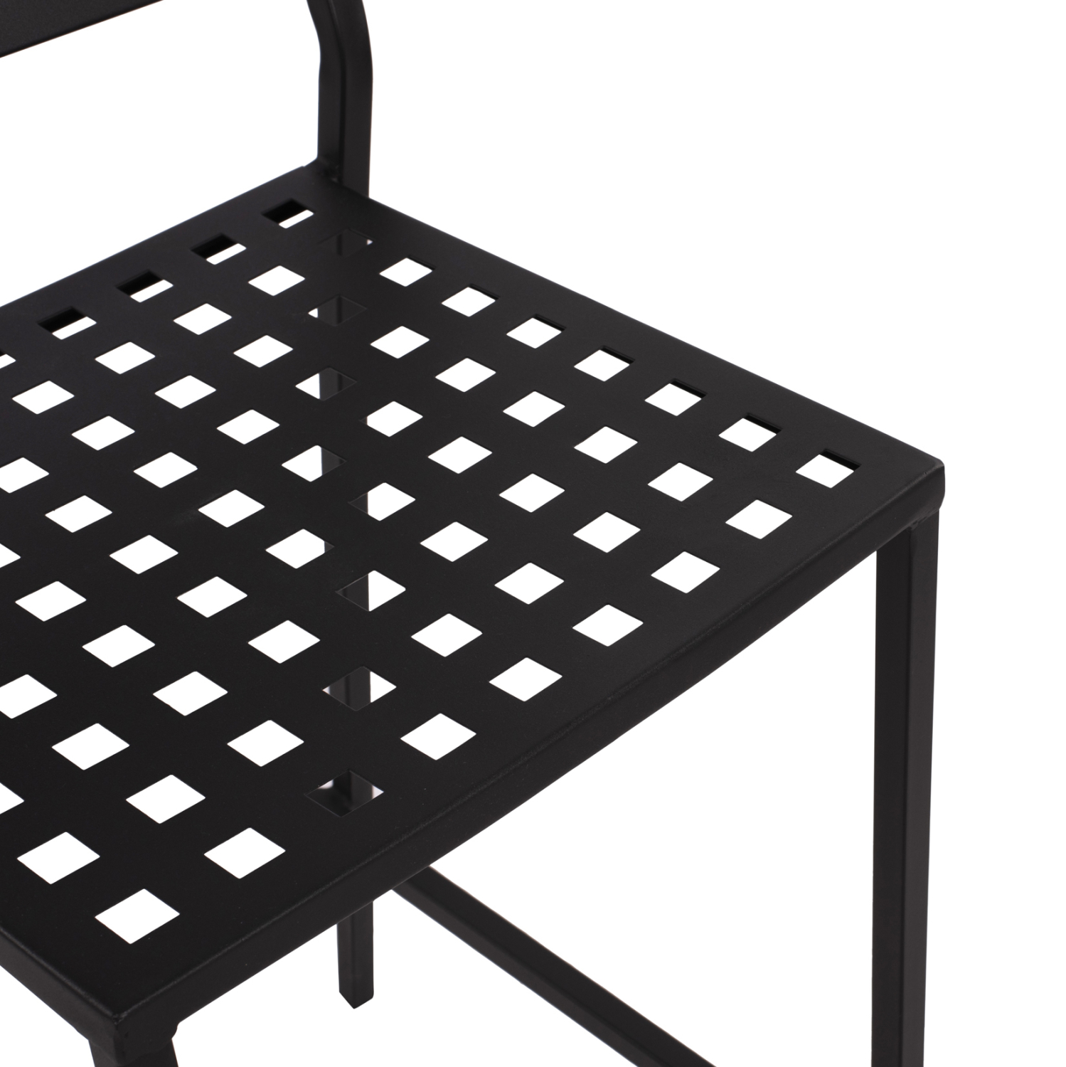 ΣΚΑΜΠΟ ΜΠΑΡ ΜΕΤΑΛΛΙΚΟ OLYMPIAS HM5528.01 ΣΕ ΜΑΥΡΗ ΑΠΟΧΡΩΣΗ 47x58x111 εκ. - Image 7