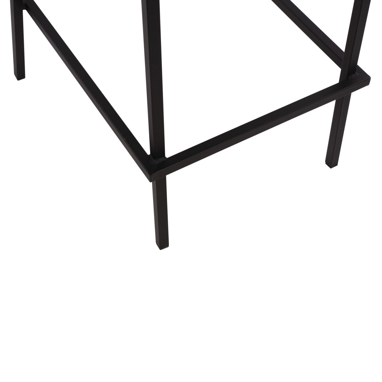 ΣΚΑΜΠΟ ΜΠΑΡ ΜΕΤΑΛΛΙΚΟ OLYMPIAS HM5528.01 ΣΕ ΜΑΥΡΗ ΑΠΟΧΡΩΣΗ 47x58x111 εκ. - Image 9