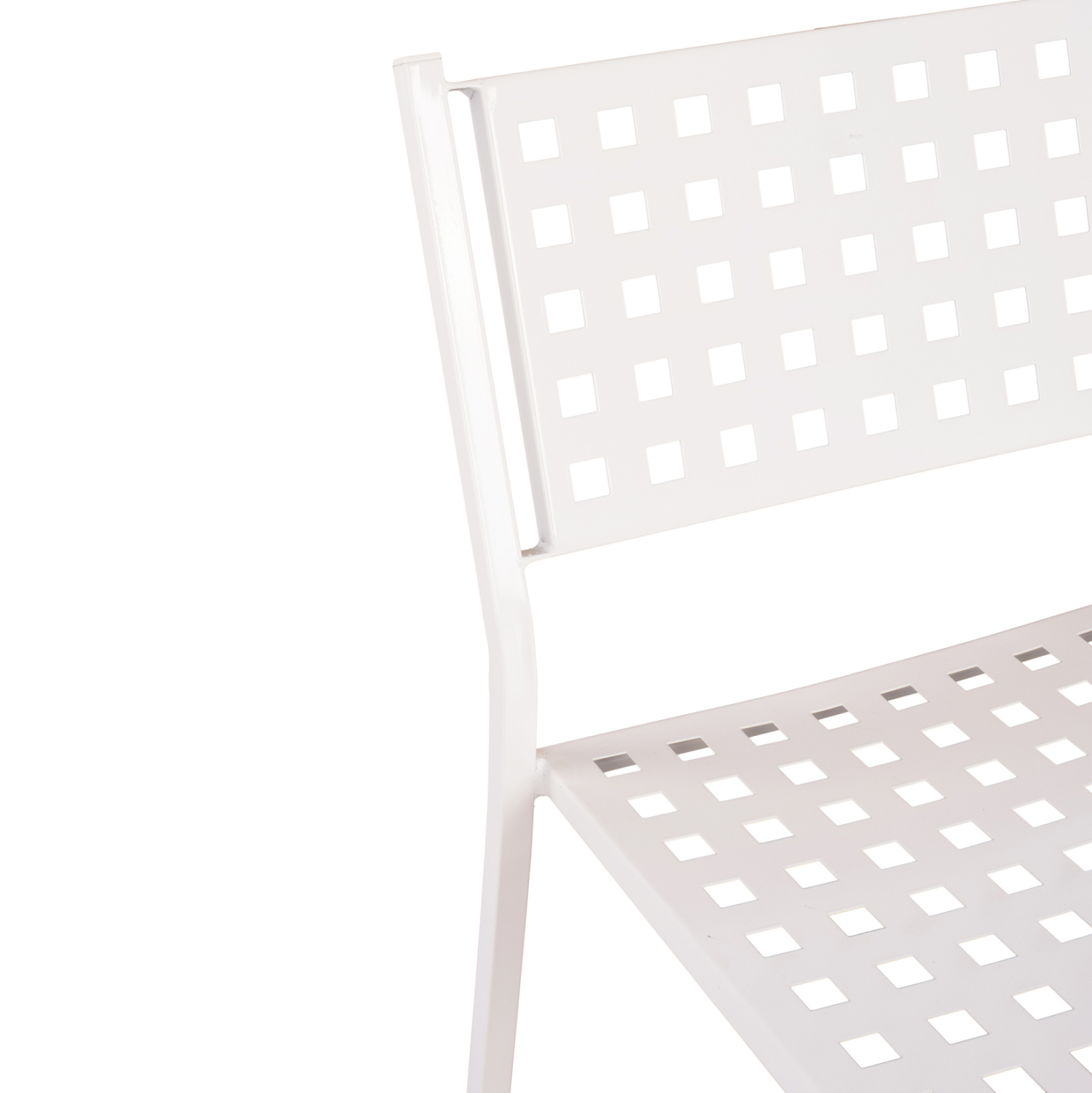 ΣΚΑΜΠΟ ΜΠΑΡ ΜΕΤΑΛΛΙΚΟ OLYMPIAS HM5528.02 ΣΕ ΛΕΥΚΗ ΑΠΟΧΡΩΣΗ 47x58x111 εκ. - Image 8