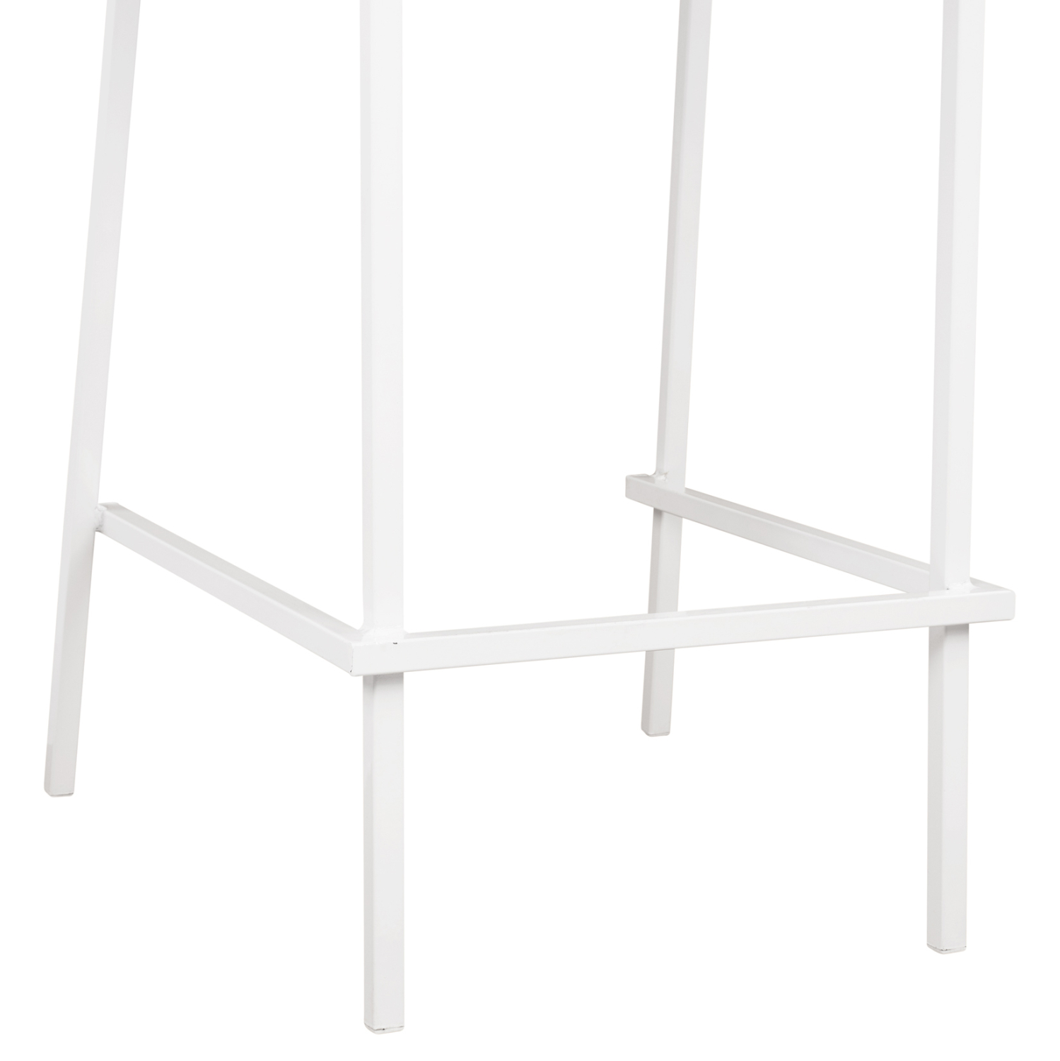 ΣΚΑΜΠΟ ΜΠΑΡ ΜΕΤΑΛΛΙΚΟ OLYMPIAS HM5528.02 ΣΕ ΛΕΥΚΗ ΑΠΟΧΡΩΣΗ 47x58x111 εκ. - Image 9