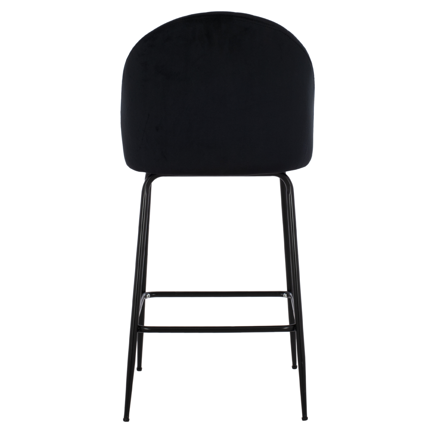 ΣΚΑΜΠΟ ODED ΜΕΣΑΙΟΥ ΥΨΟΥΣ HM8732.14 ΜΕ ΜΕΤΑΛΛΙΚΑ ΠΟΔΙΑ & ΒΕΛΟΥΔΟ ΜΑΥΡΟ 45x53x98 εκ. - Image 5