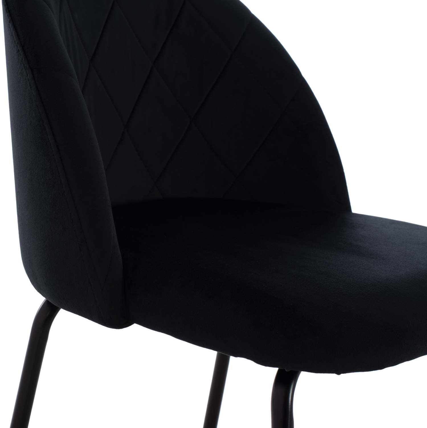 ΣΚΑΜΠΟ ODED ΜΕΣΑΙΟΥ ΥΨΟΥΣ HM8732.14 ΜΕ ΜΕΤΑΛΛΙΚΑ ΠΟΔΙΑ & ΒΕΛΟΥΔΟ ΜΑΥΡΟ 45x53x98 εκ. - Image 9