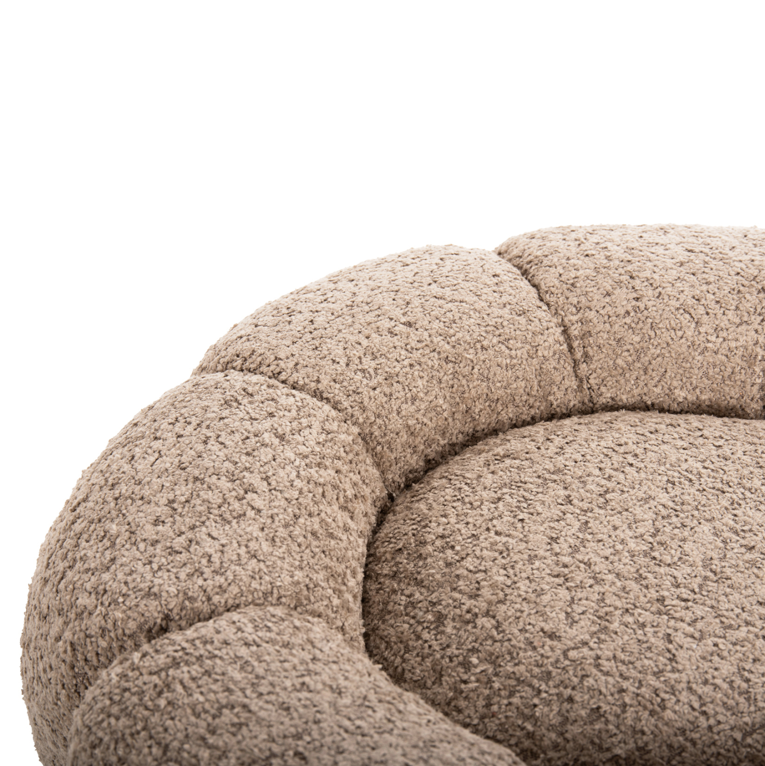 ΣΚΑΜΠΟ ΣΤΡΟΓΓΥΛΟ KRIPP HM9602.08 ΜΠΕΖ ΜΠΟΥΚΛΕ-ΜΑΥΡΗ ΜΕΤΑΛΛΙΚΗ ΒΑΣΗ Φ60x31Υεκ. - Image 5