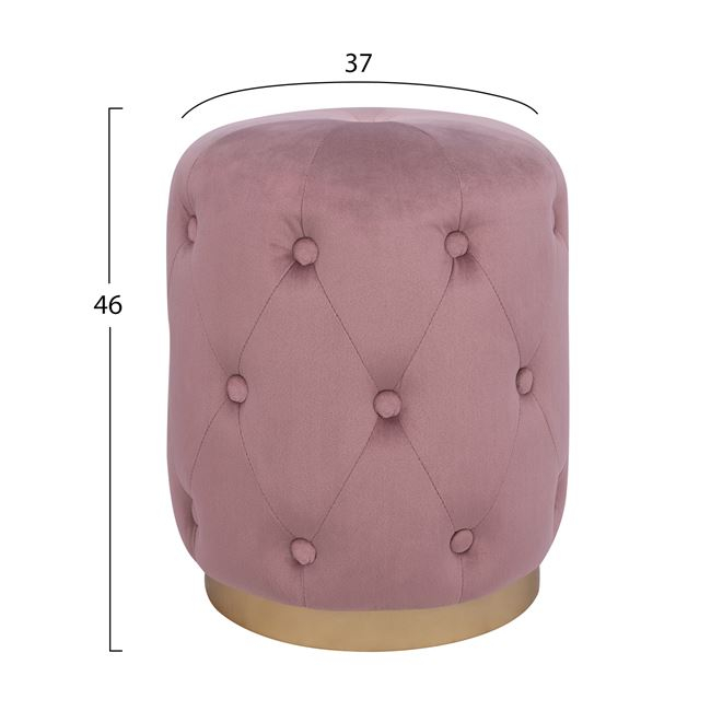 ΣΚΑΜΠΟ TORRIE ΣΑΠΙΟ ΜΗΛΟ ΒΕΛΟΥΔΟ ΜΕ ΧΡΥΣΗ ΒΑΣΗ HM8405.02 Φ37x46Υ εκ. - Image 2