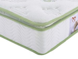 ΣΤΡΩΜΑ CONTINUOUS SPRING ΑΝΩΣΤΡΩΜΑ ALOE VERA 110X190 HM372.12 ΜΟΝΗΣ ΟΨΗΣ