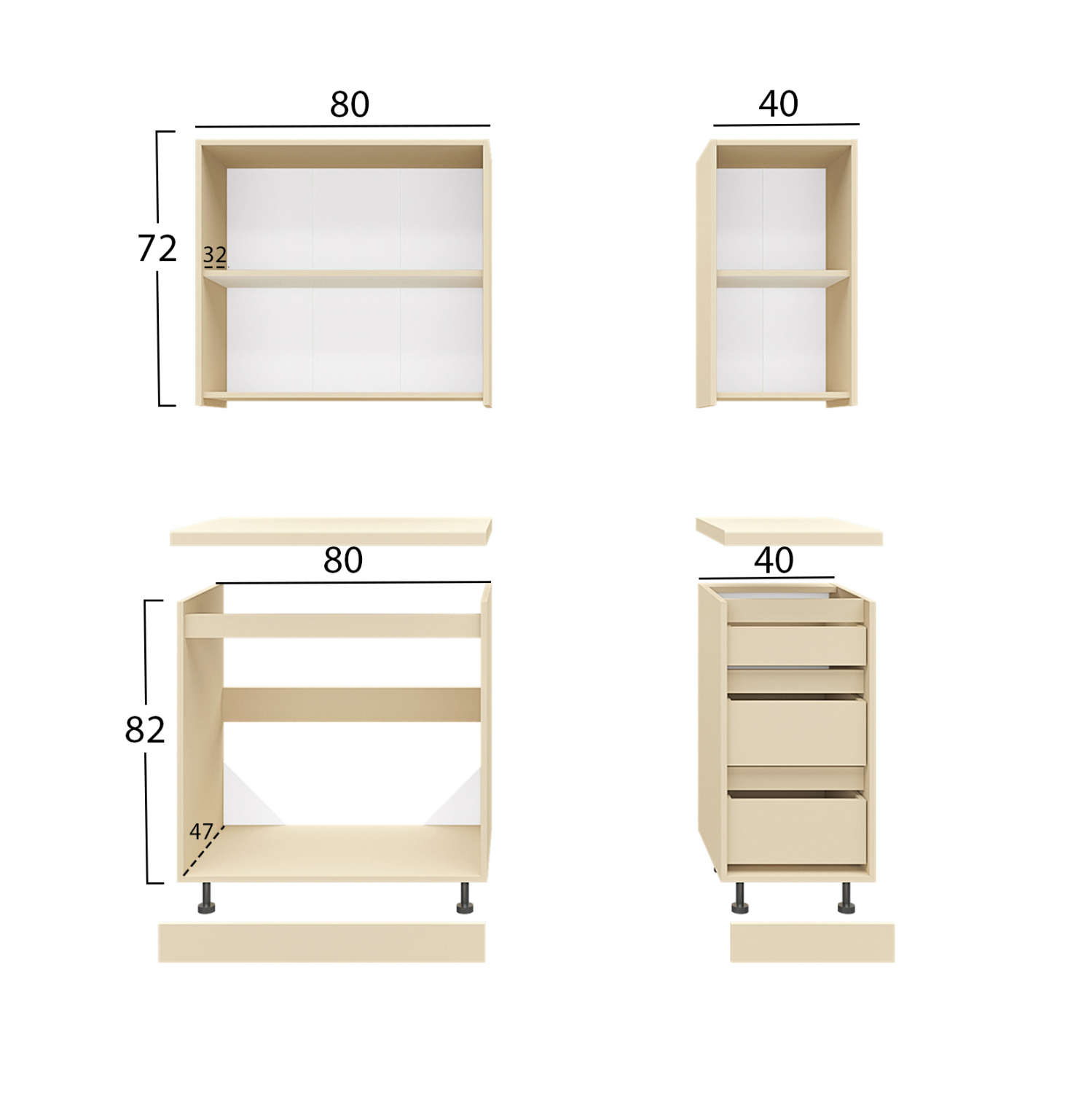 ΣΥΝΘΕΣΗ ΚΟΥΖΙΝΑΣ ΜΕΛΑΜΙΝΗ SONAMA ΚΑΙ ΠΑΓΚΟ ΜΠΕΖ ΜΑΡΜΑΡΟ 120x47x84,8Υεκ.HM2466.11 - Image 2