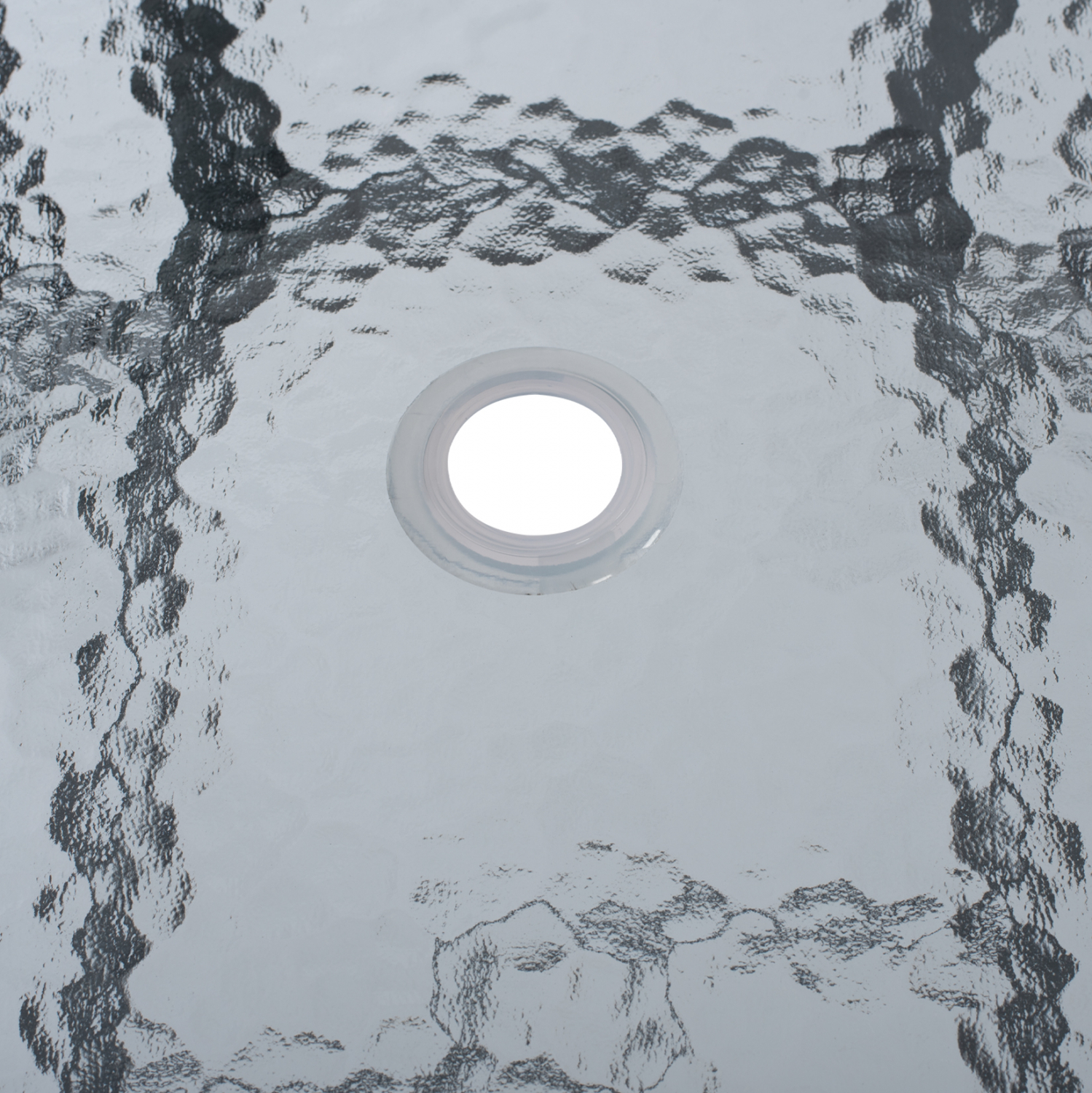 ΤΡΑΠΕΖΙ BRAVO ΜΕΤΑΛΛΙΚΟ ΓΚΡΙ ΓΥΑΛ.ΕΠΙΦΑΝΕΙΑ ΜΕ ΤΡΥΠΑ ΟΜΠΡΕΛΑΣ 120Χ70Χ72Υεκ.HM5021.11 - Image 5