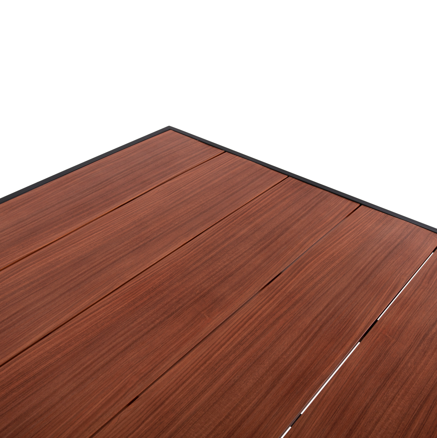 ΤΡΑΠΕΖΙ ΑΛΟΥΜΙΝΙΟΥ GOBAR HM6060.03 ΑΝΘΡΑΚΙ ΜΕ ΕΠΙΦΑΝΕΙΑ ΑΠΟΜΙΜΗΣΗΣ ΞΥΛΟΥ 240Χ105Χ75Υεκ. - Image 4