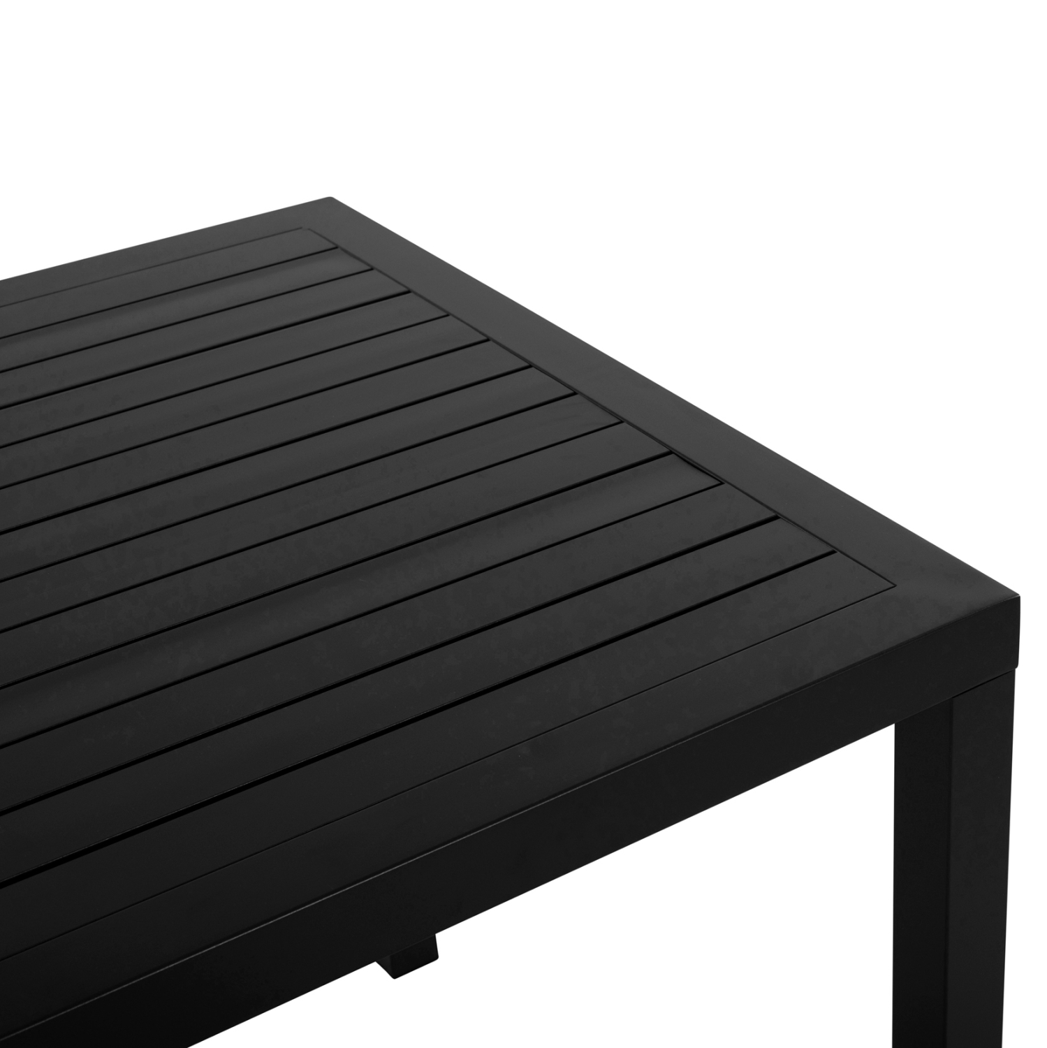 ΤΡΑΠΕΖΙ ΑΛΟΥΜΙΝΙΟΥ SAHIRA ΣΕ ΑΝΘΡΑΚΙ ΑΠΟΧΡΩΣΗ 80Χ80X75,5Υεκ. HM5572.02 - Image 4