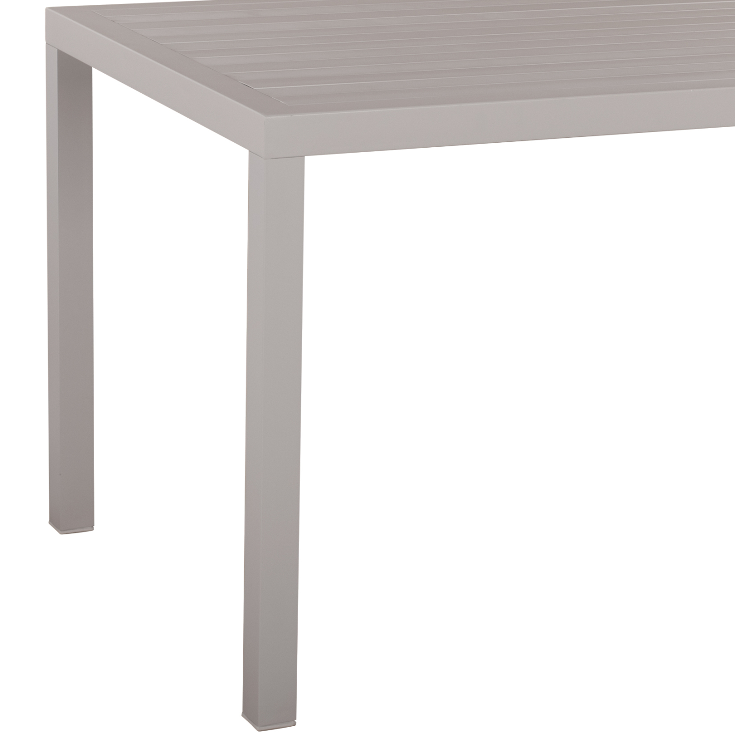 ΤΡΑΠΕΖΙ ΑΛΟΥΜΙΝΙΟΥ SAHIRA ΣΕ ΛΕΥΚΗ ΑΠΟΧΡΩΣΗ 120Χ80X75,5Υεκ. HM5570.01 - Image 4