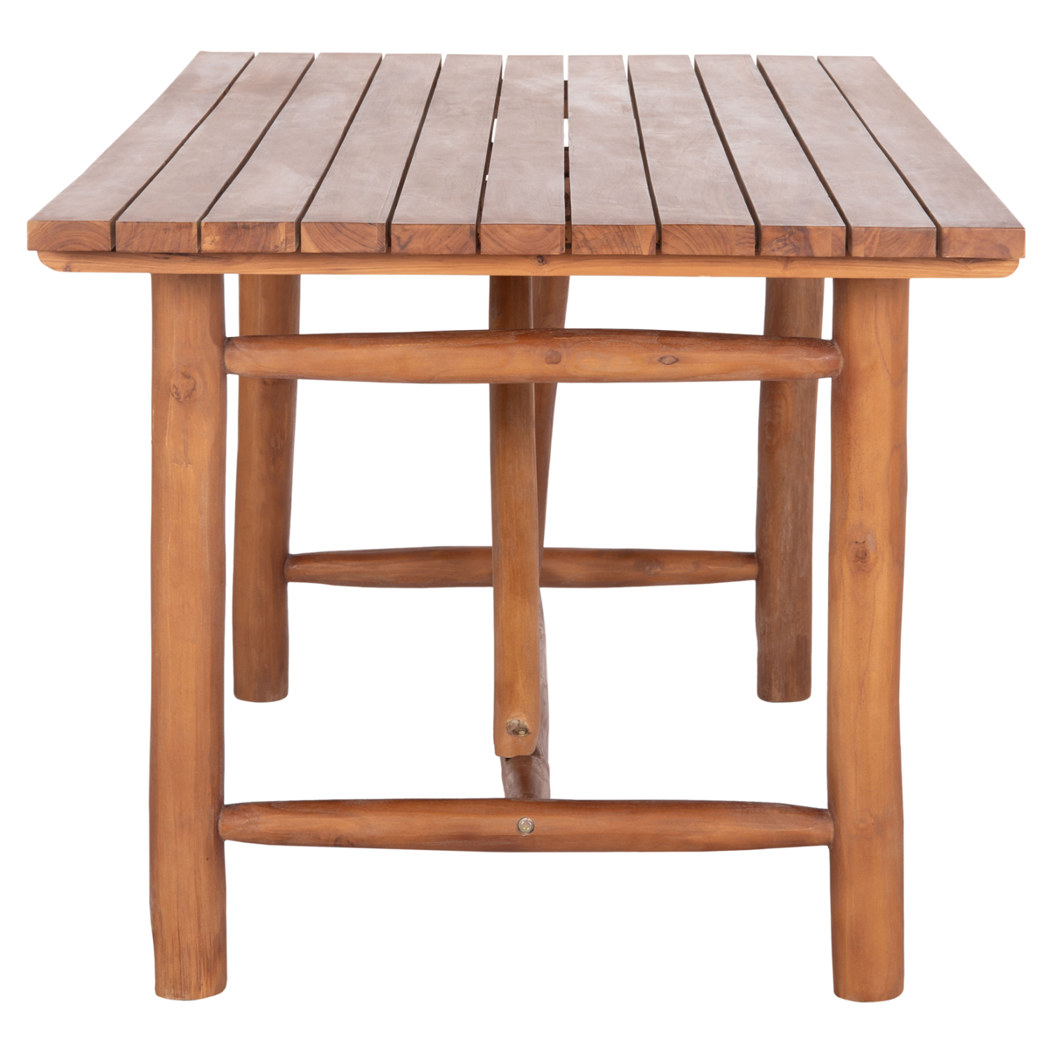 ΤΡΑΠΕΖΙ GROOVE HM9390.01 ΑΠΟ ΞΥΛΟ ΜΑΣΙΦ ΤΕΑΚ 220X100X90Υεκ. - Image 4