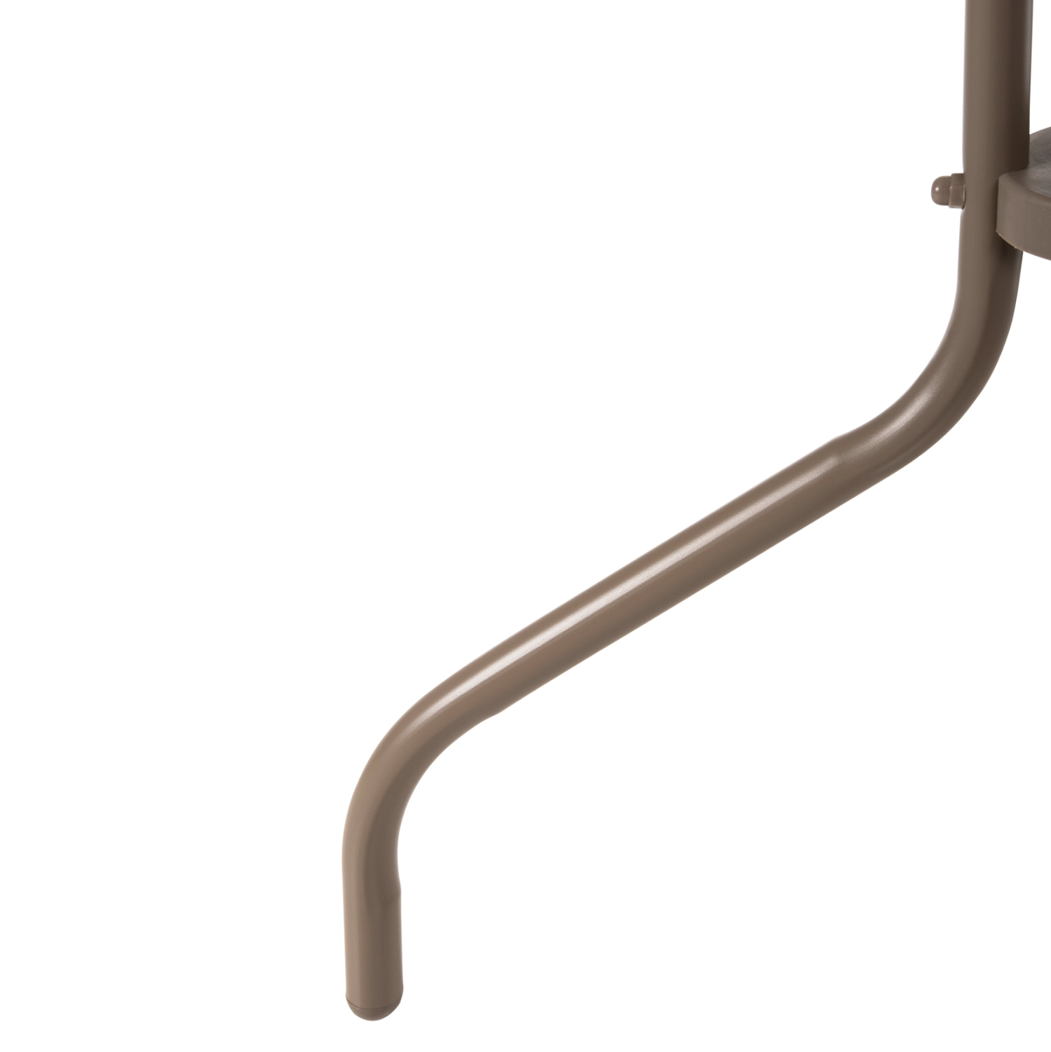 ΤΡΑΠΕΖΙ ΕΞ.ΧΩΡΟΥ ΣΤΡΟΓΓΥΛΟ LIMA HM5079.04 ΣΑΜΠΑΝΙ ΜΕΤΑΛΛΟ-ΓΥΑΛΙΝΗ ΕΠΙΦΑΝΕΙΑ Φ60x70Υ - Image 7