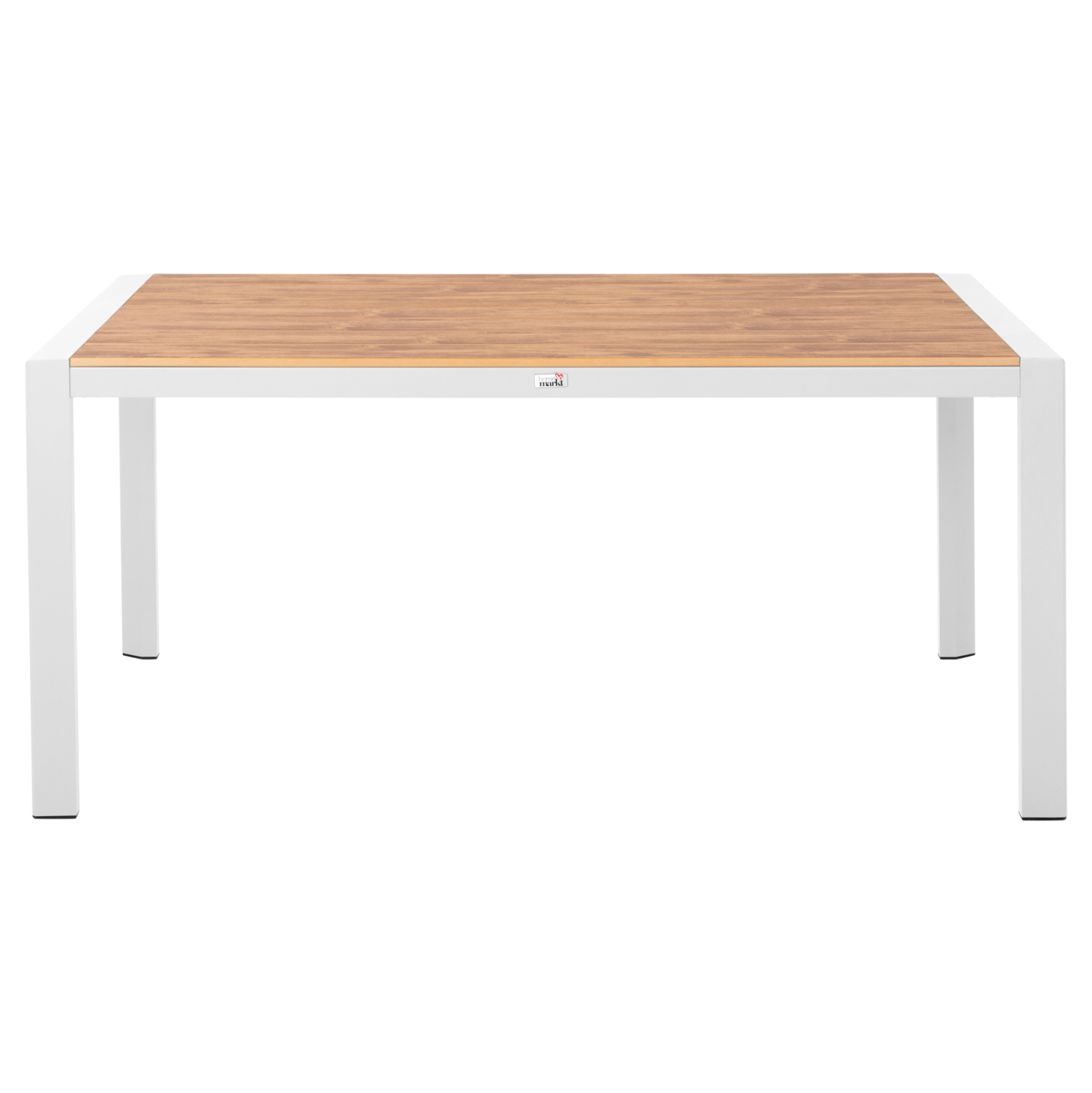 ΤΡΑΠΕΖΙ ΕΞΩΤ.ΧΩΡΟΥ GOYA HM6059.01 ΑΛΟΥΜΙΝΙΟ ΛΕΥΚΟ & POLYWOOD 160X80Χ75Υεκ. - Image 3