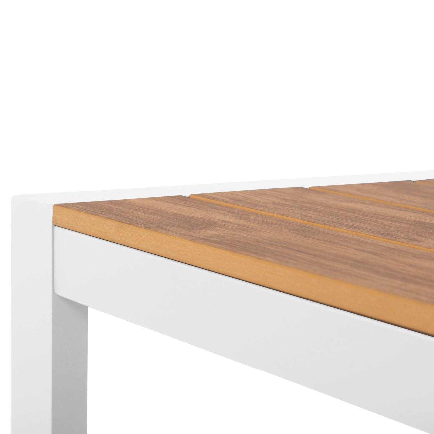 ΤΡΑΠΕΖΙ ΕΞΩΤ.ΧΩΡΟΥ GOYA HM6059.01 ΑΛΟΥΜΙΝΙΟ ΛΕΥΚΟ & POLYWOOD 160X80Χ75Υεκ. - Image 6