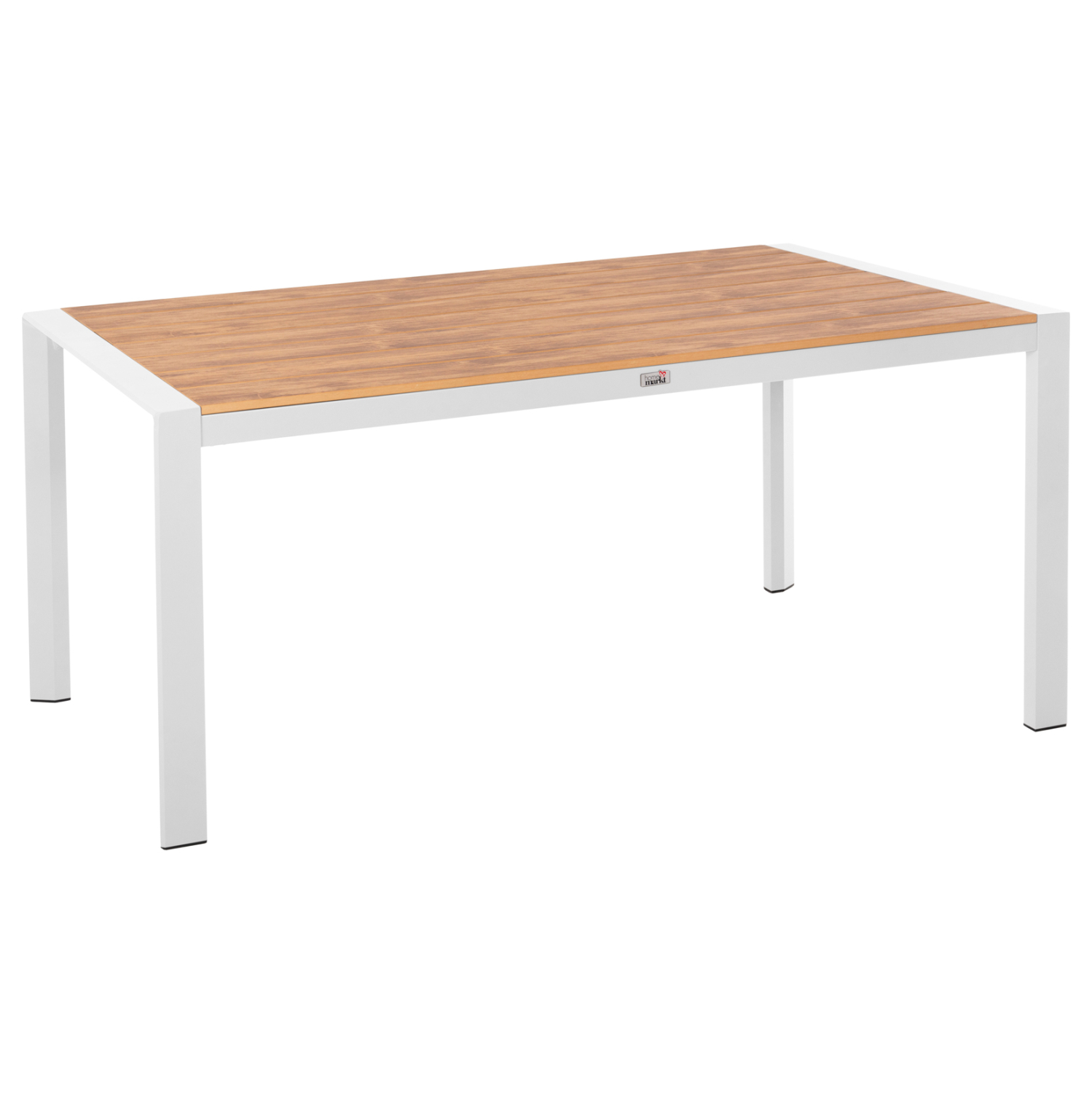 ΤΡΑΠΕΖΙ ΕΞΩΤ.ΧΩΡΟΥ GOYA HM6059.01 ΑΛΟΥΜΙΝΙΟ ΛΕΥΚΟ & POLYWOOD 160X80Χ75Υεκ.