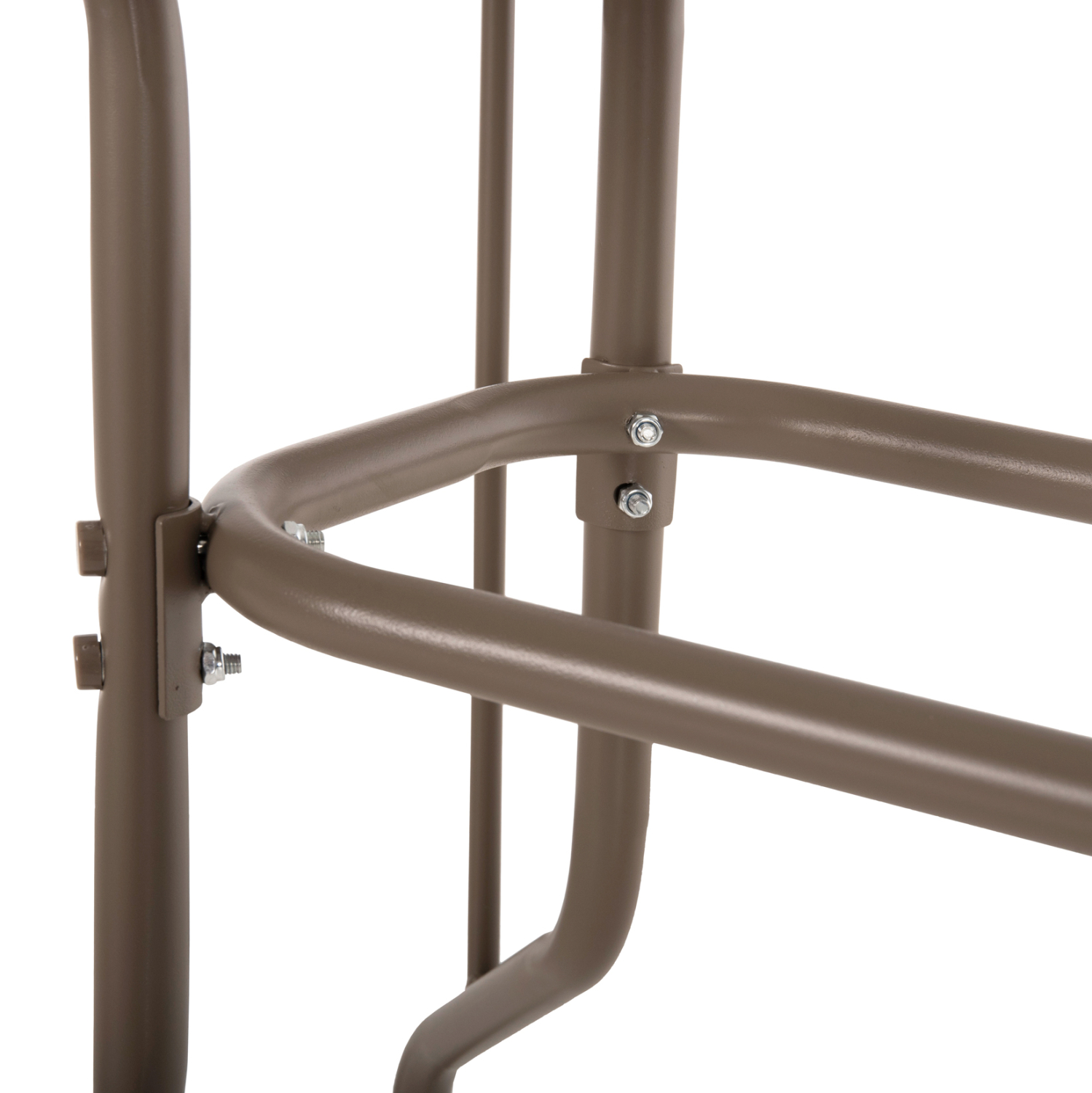 ΤΡΑΠΕΖΙ ADAM HM5020.04 ΜΕΤΑΛΛΙΚΟ ΣΑΜΠΑΝΙ ΜΕ ΓΥΑΛΙΝΗ ΕΠΙΦΑΝΕΙΑ 110Χ60Χ71Υεκ. - Image 5