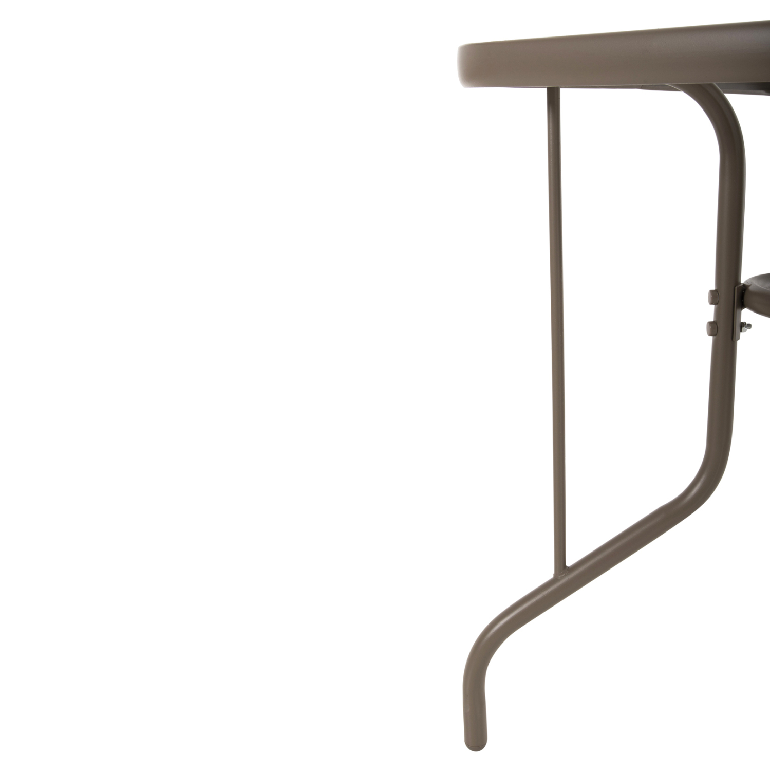 ΤΡΑΠΕΖΙ ADAM HM5679.04 ΜΕΤΑΛΛΙΚΟ ΣΑΜΠΑΝΙ ΜΕ ΓΥΑΛΙΝΗ ΕΠΙΦΑΝΕΙΑ 120Χ70Χ71Υεκ. - Image 7