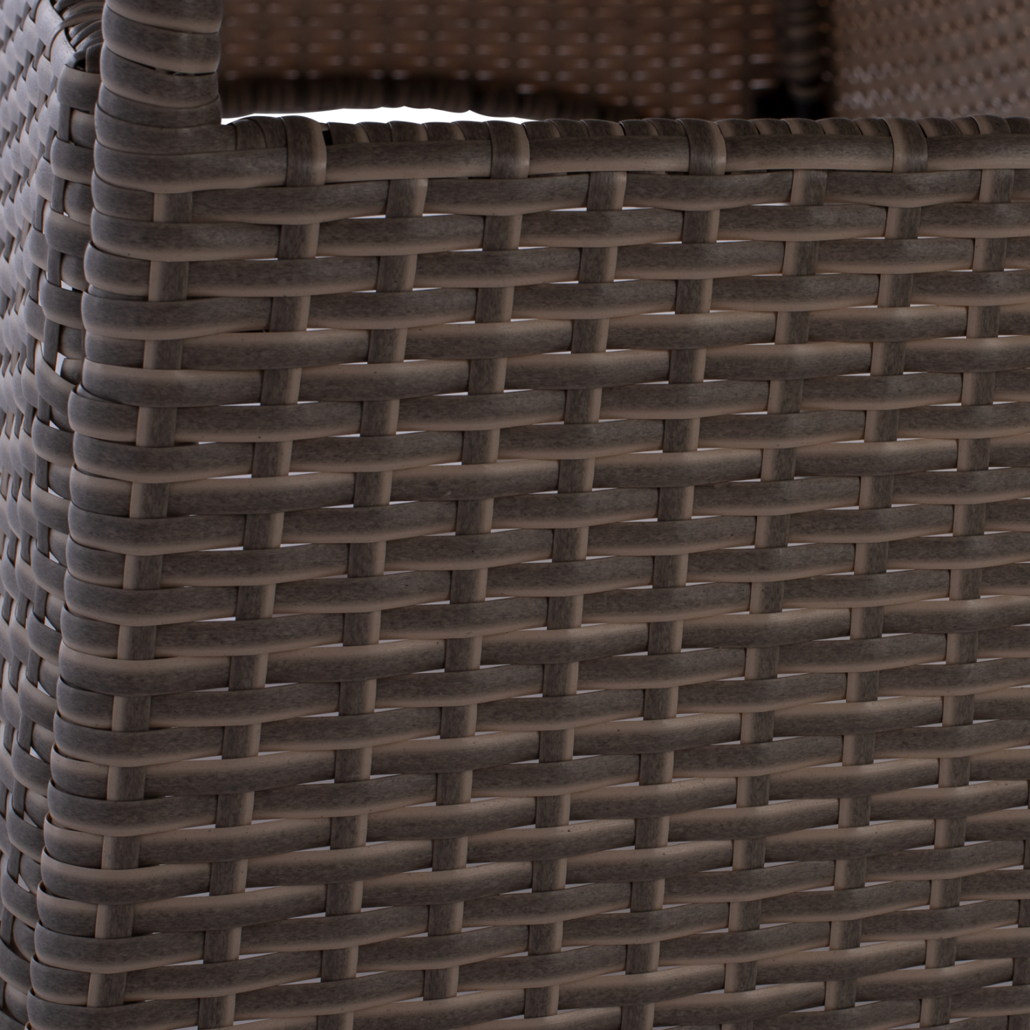 ΤΡΑΠΕΖΙ ΜΕΤΑΛΛΙΚΟ MINSK RATTAN ΓΚΡΙ HM5507.01 150x90x75Υ εκ. - Image 6