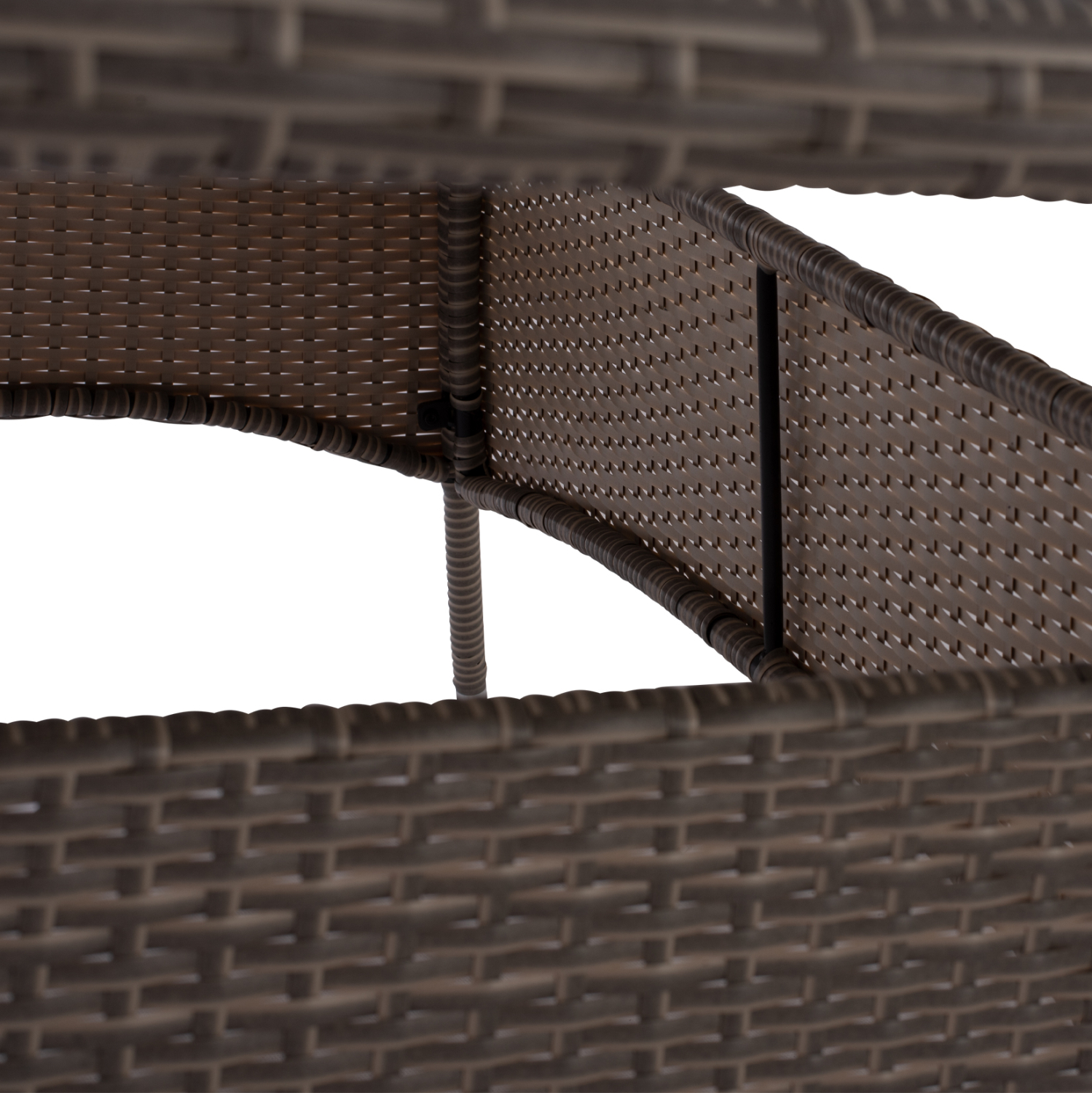 ΤΡΑΠΕΖΙ ΜΕΤΑΛΛΙΚΟ MINSK RATTAN ΓΚΡΙ HM5507.01 150x90x75Υ εκ. - Image 7