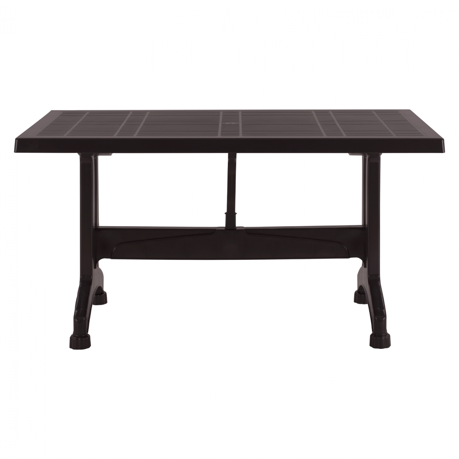 ΤΡΑΠΕΖΙ ΠΟΛΥΠΡΟΠΥΛΕΝΙΟΥ CORNWALL HM5738.03 ΚΑΦΕ 140X80X73.5Yεκ. - Image 3