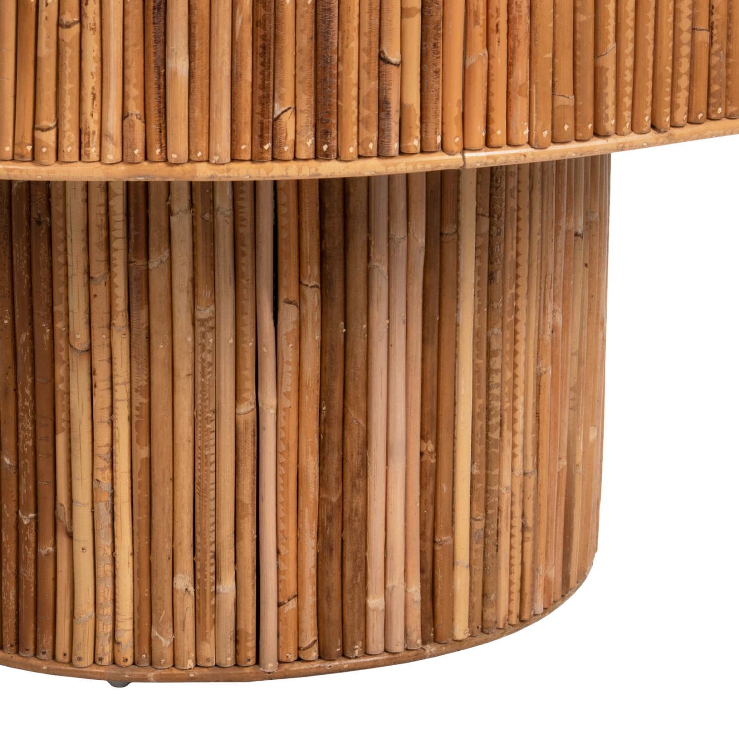 ΤΡΑΠΕΖΙ ΣΑΛΟΝΙΟΥ GATSBY ΣΤΡΟΓΓΥΛΟ HM9651 RATTAN ΧΡΩΜΑ ΦΥΣΙΚΟ Φ100x50Y εκ. - Image 5