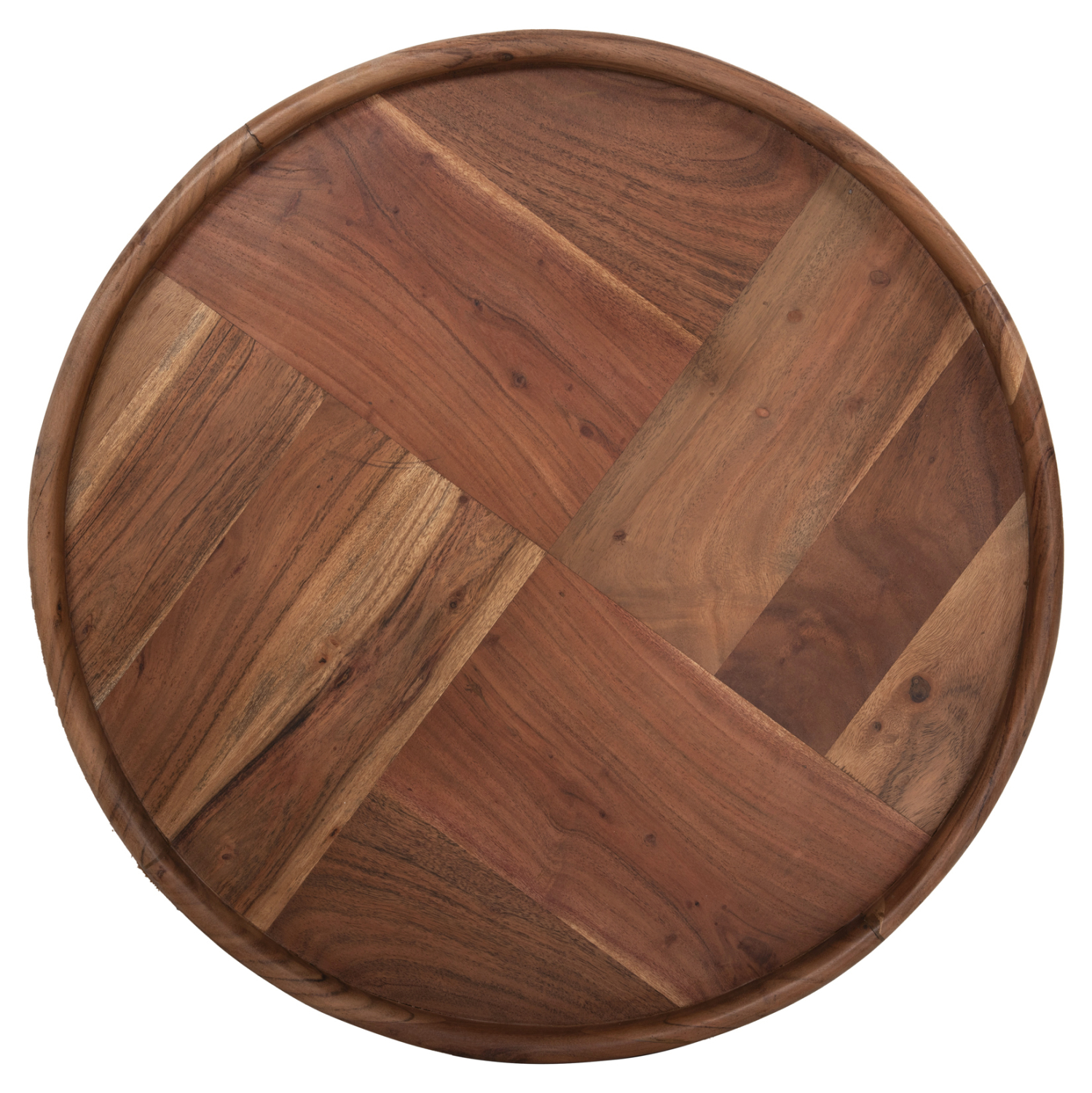 ΤΡΑΠΕΖΙ ΣΑΛΟΝΙΟΥ ΣΤΡΟΓΓΥΛΟ RAJJEH HM9693 ΜΑΣΙΦ ΑΚΑΚΙΑ ΦΥΣΙΚΟ ΧΡΩΜΑ Φ60x45Υεκ. - Image 7