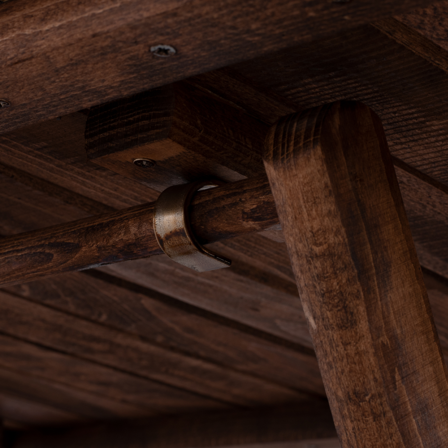 ΤΡΑΠΕΖΙ ΣΚΗΝΟΘΕΤH ΛΗΜΝΟΣ ΜΑΣΙΦ ΟΞΙΑ ΕΜΠOΤΙΣΜΟΣ ΚΑΡΥΔΙ HM5652.01 100x60x75 εκ. - Image 9