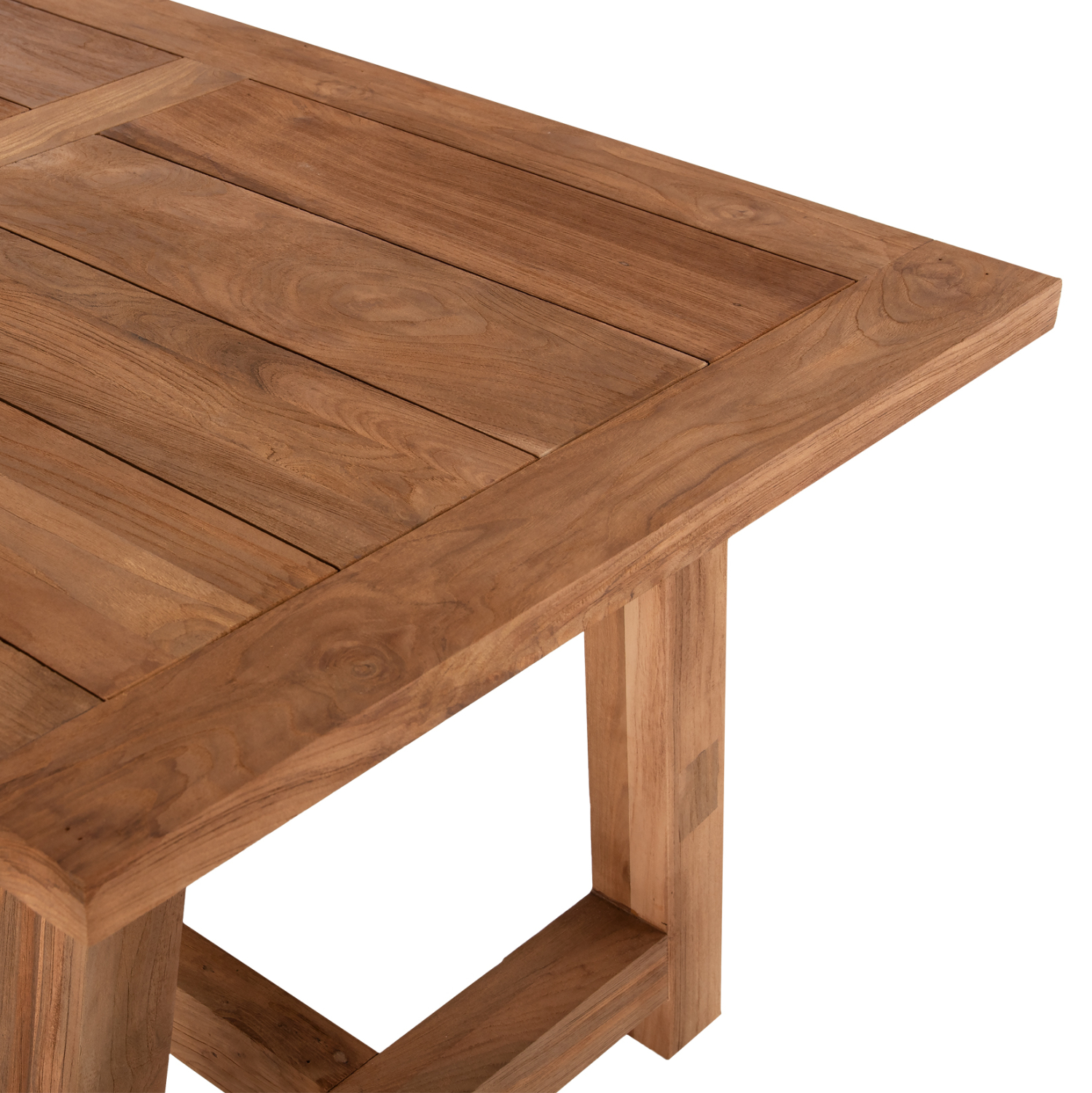 ΤΡΑΠΕΖΙ ΤΡΑΠΕΖΑΡΙΑΣ HM7922 PLUTON RECYCLED TEAK ΣΕ ΦΥΣΙΚΟ ΧΡΩΜΑ 200X100X75Yεκ. - Image 6