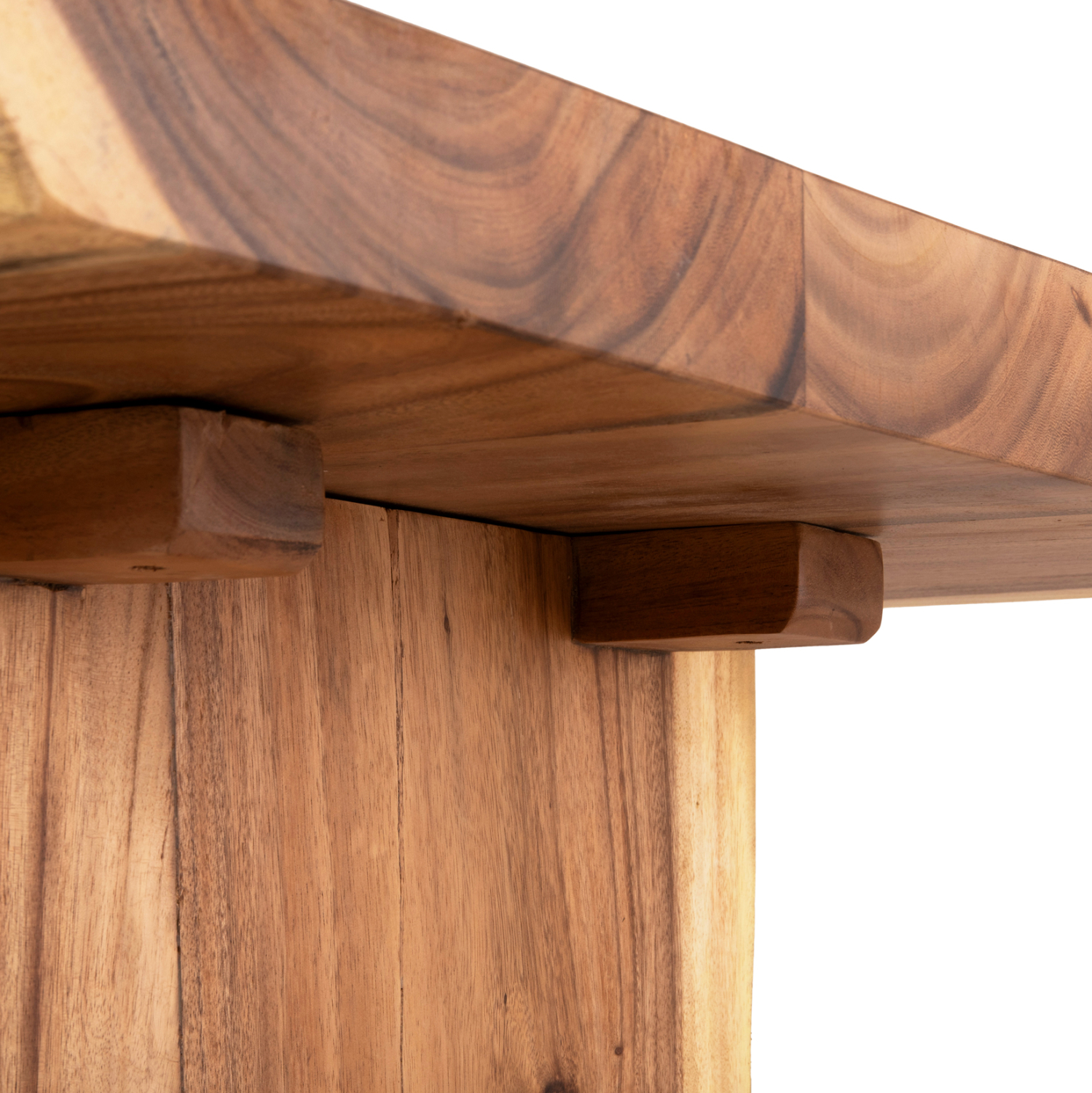 ΤΡΑΠΕΖΙ ΤΡΑΠΕΖΑΡΙΑΣ EGON HM9490 ΜΑΣΙΦ ΞΥΛΟ SUAR 7,5εκ.TOP-ΦΥΣΙΚΟ 200x100x80Υεκ. - Image 6