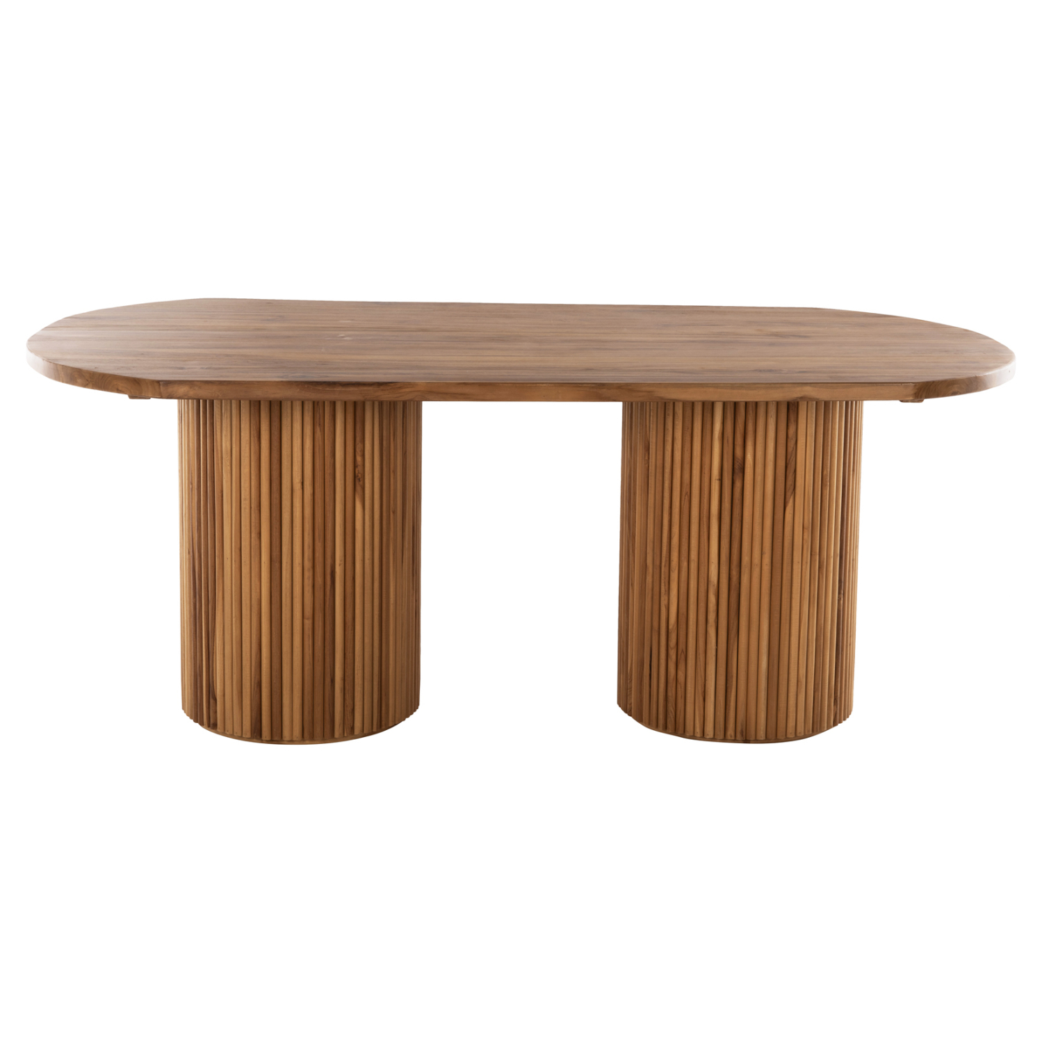 ΤΡΑΠΕΖΙ ΤΡΑΠΕΖΑΡΙΑΣ DREMA HM9893 ΜΑΣΙΦ ΞΥΛΟ ΤΕΑΚ 200Χ110Χ77.5Υεκ. 4εκ.ΕΠΙΦΑΝΕΙΑ - Image 3