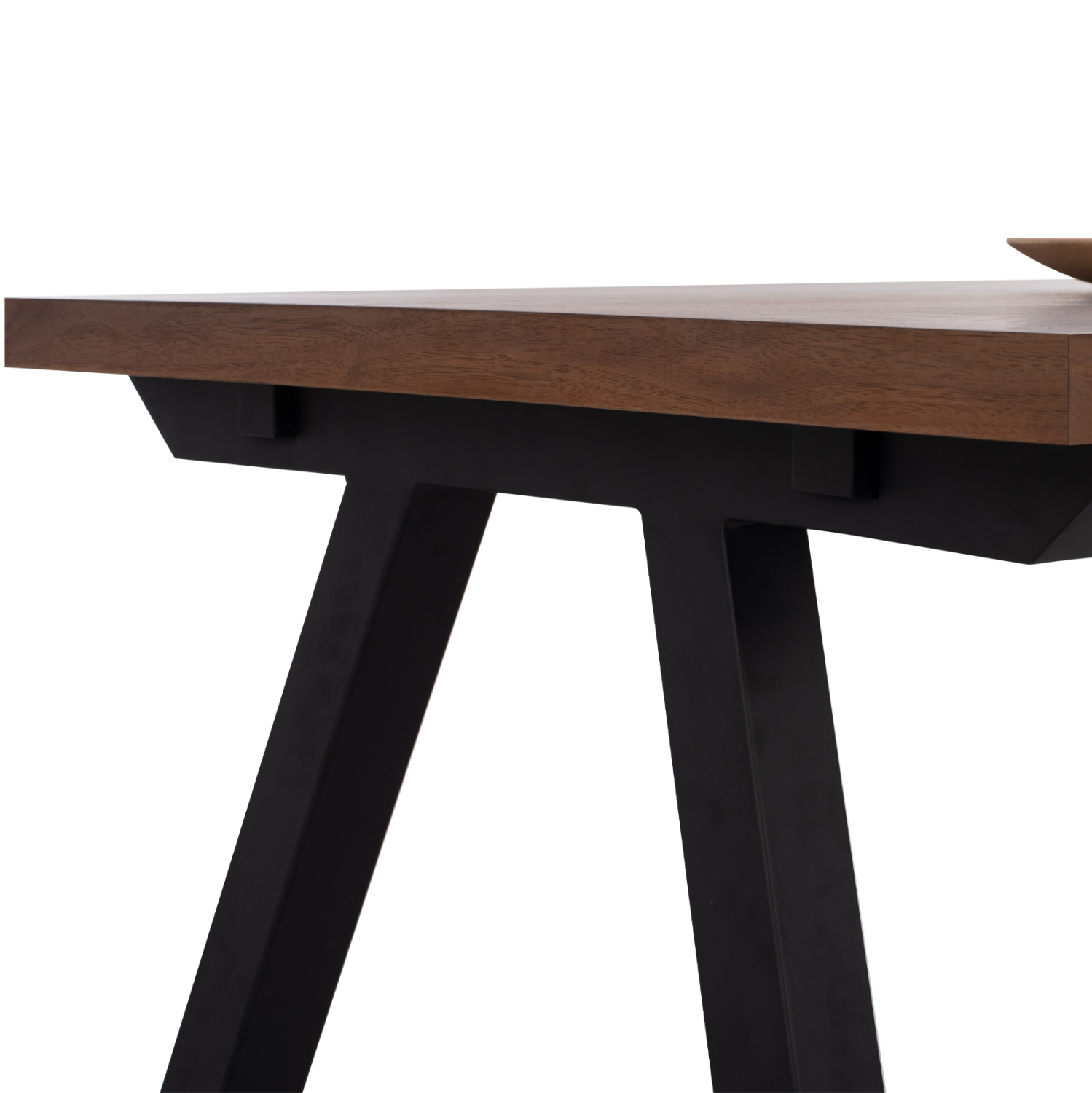 ΤΡΑΠΕΖΙ ΤΡΑΠΕΖΑΡΙΑΣ ARTI HM9305.02 ΚΑΠΛΑΜΑΣ ΚΑΡΥΔΙΑΣ ΡΟΥΣΤΙΚ ΣΤΥΛ 180x90x75 εκ. - Image 7