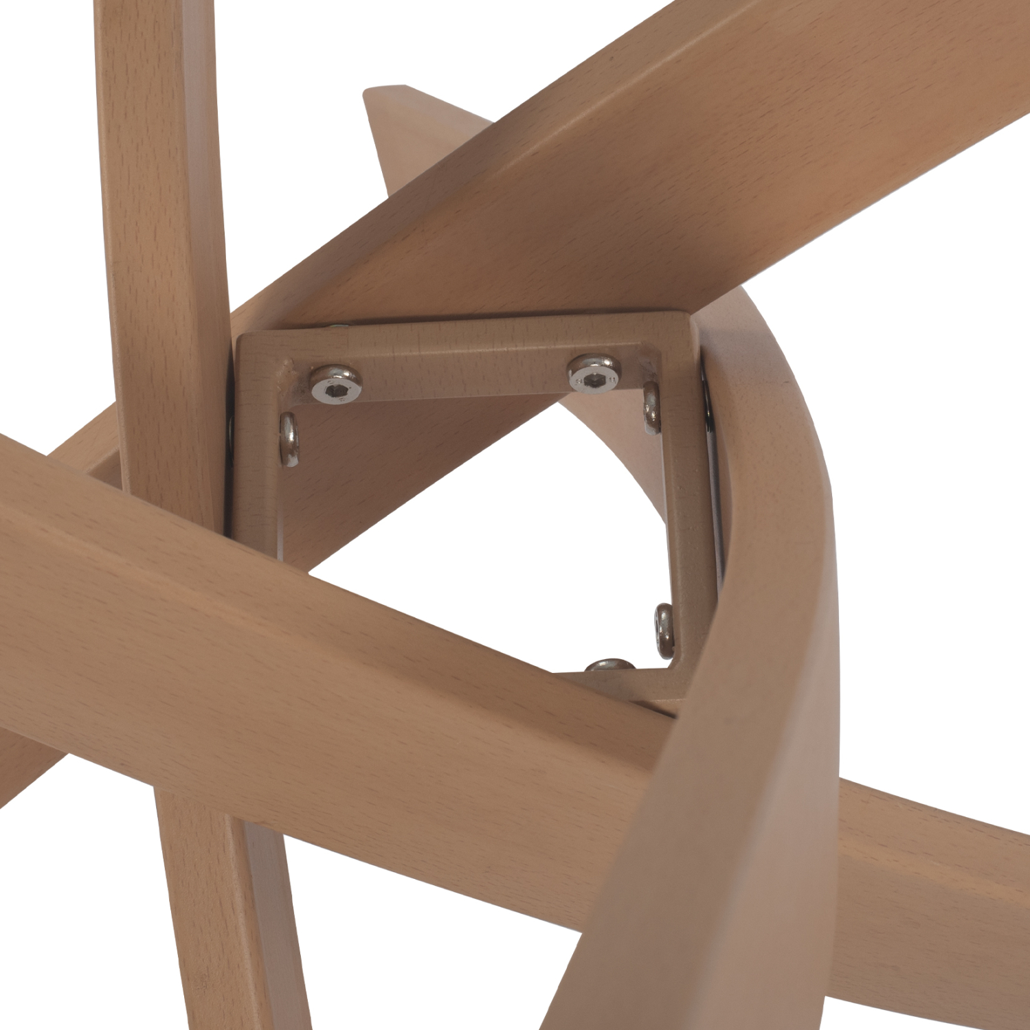 ΤΡΑΠΕΖΙ ΤΡΑΠΕΖΑΡΙΑΣ ΣΤΡΟΓΓΥΛΟ JADA ΜΕΤΑΛΛΙΚΑ ΠΟΔΙΑ ΜΕ ΥΦΗ ΞΥΛΟΥ ΚΑΙ ΓΥΑΛΙ Φ120X75Y εκ.HM8733.02 - Image 4