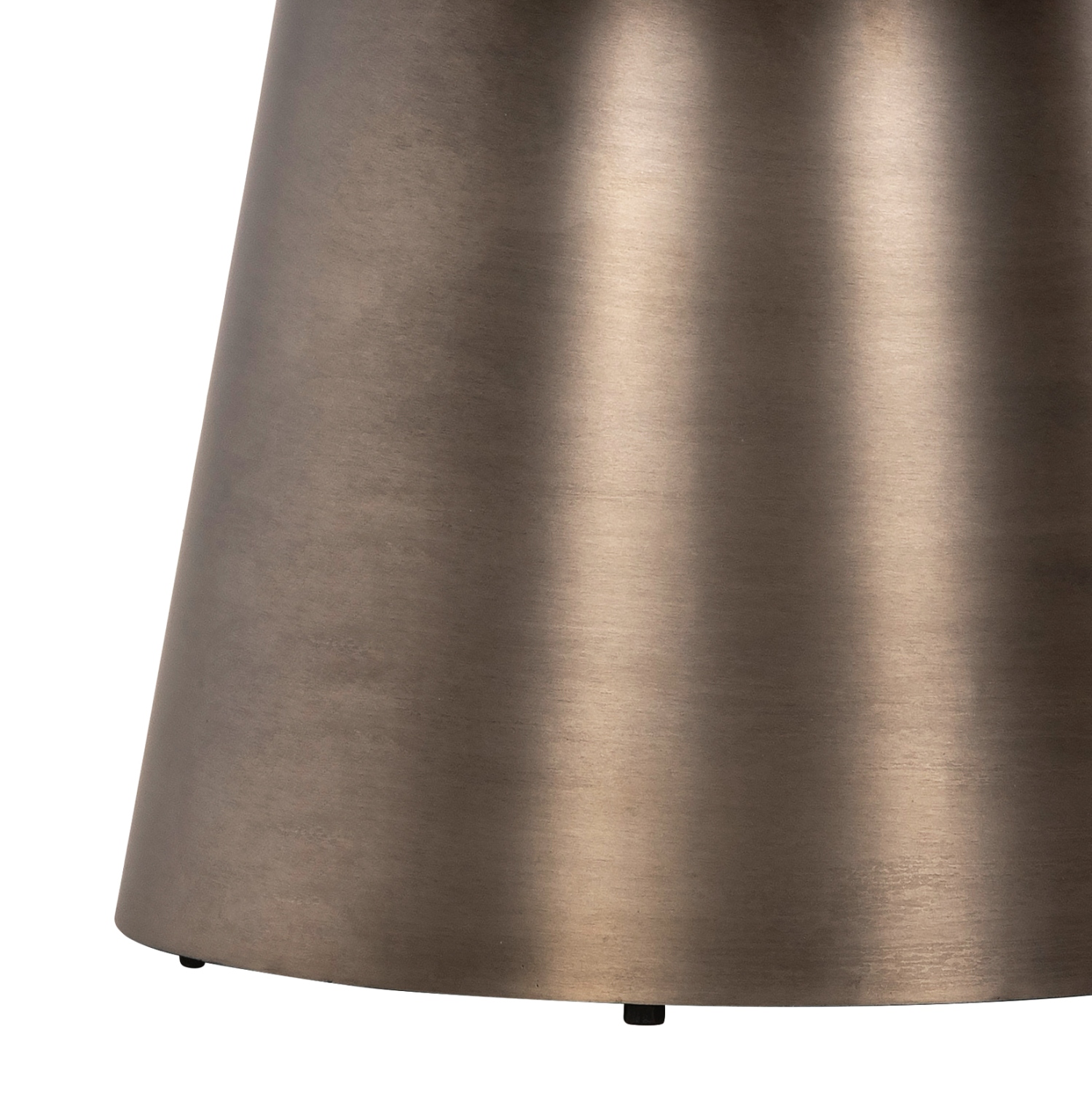 ΤΡΑΠΕΖIA ΣΑΛΟΝΙΟΥ 2ΤΜΧ NICKELY HM9667 ΜΕΤΑΛΛΟ ΣΕ ΑΣΗΜΙ ΜΑΤ Φ80x41Υ & Φ60x36Υ εκ. - Image 5