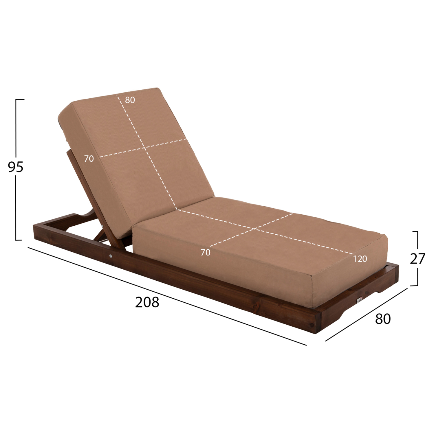 ΞΑΠΛΩΣΤΡΑ IKARIA HM10622.04 ΠΕΥΚΟ ΣΕ ΚΑΡΥΔΙ-ΜΟΚΑ TEXTILEΝΕ-ΜΑΞΙΛΑΡΙ 20εκ. - Image 2