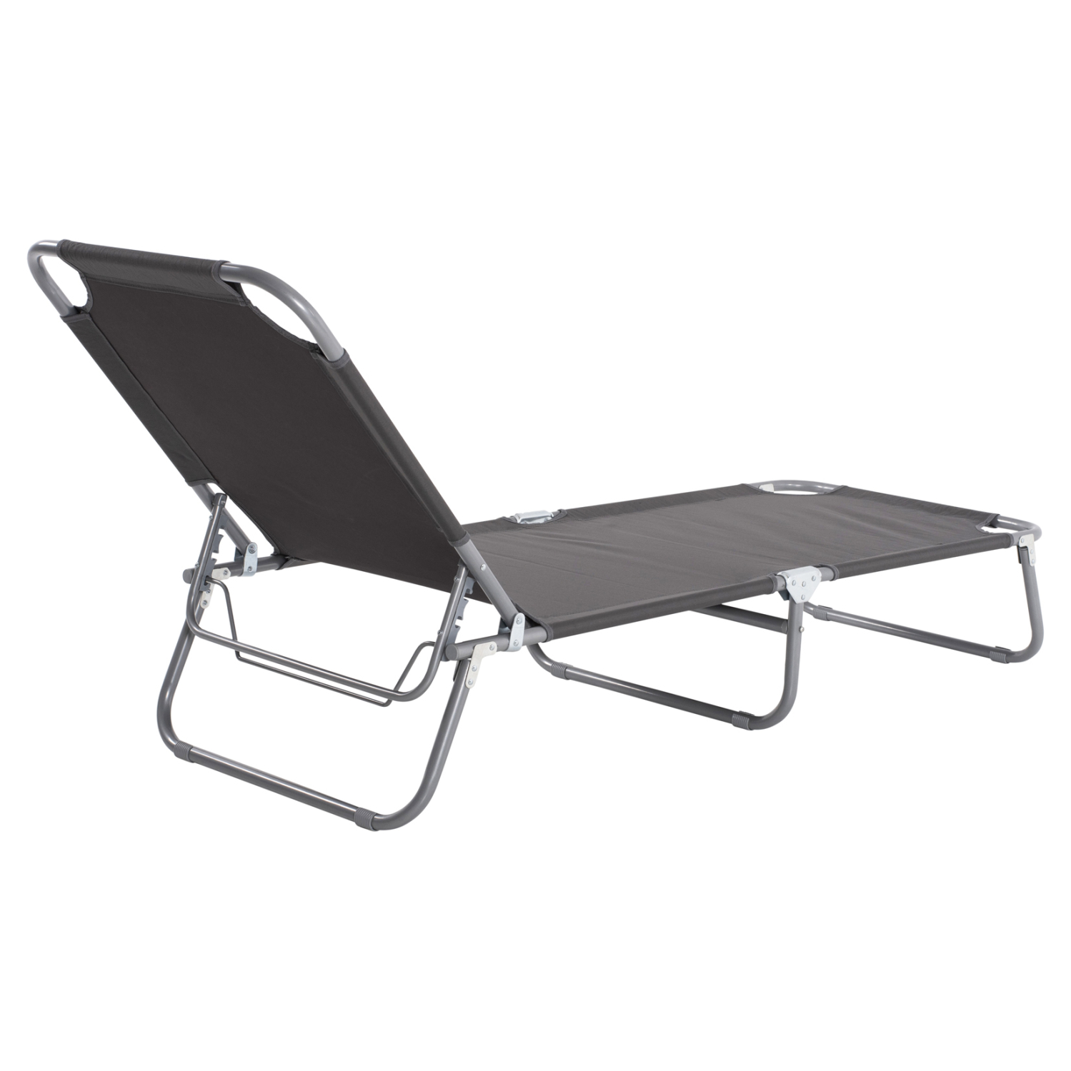 ΞΑΠΛΩΣΤΡΑ ΜΕΤΑΛΛΙΚΗ KALYNDA ΓΚΡΙ ΜΕ ΓΚΡΙ ΥΦΑΣΜΑ HM5278.10 - Image 4