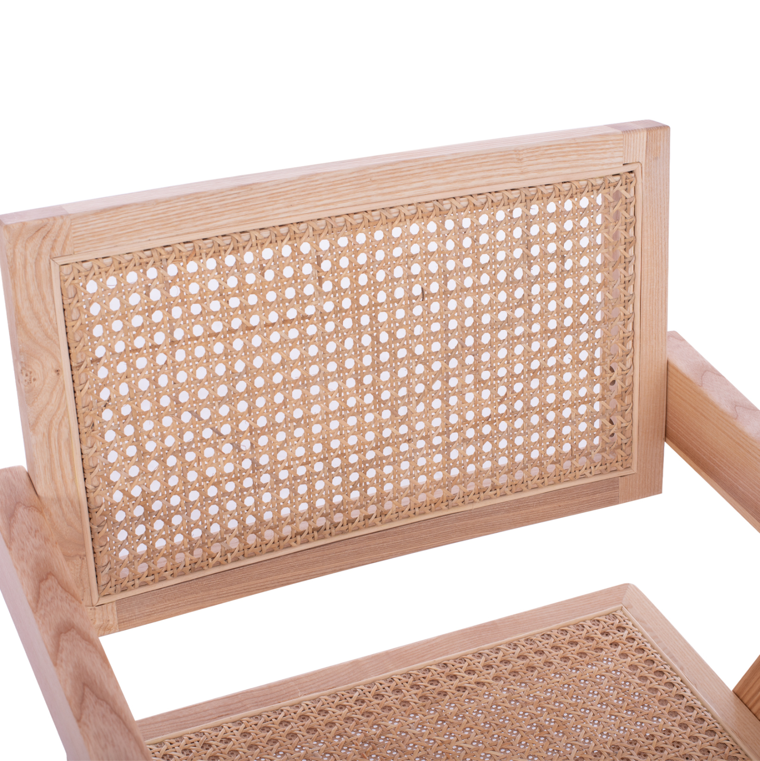 ΞΥΛΙΝΗ ΚΑΡΕΚΛΑ BLAIRE ΜΕ ΜΠΡΑΤΣΑ ΕΡΓΟΣΤΑΣΙΑΚΑ ΜΟΝΤΑΡΙΣΜΕΝΗ HM8916.01 52x50x80Υ εκ. - Image 6