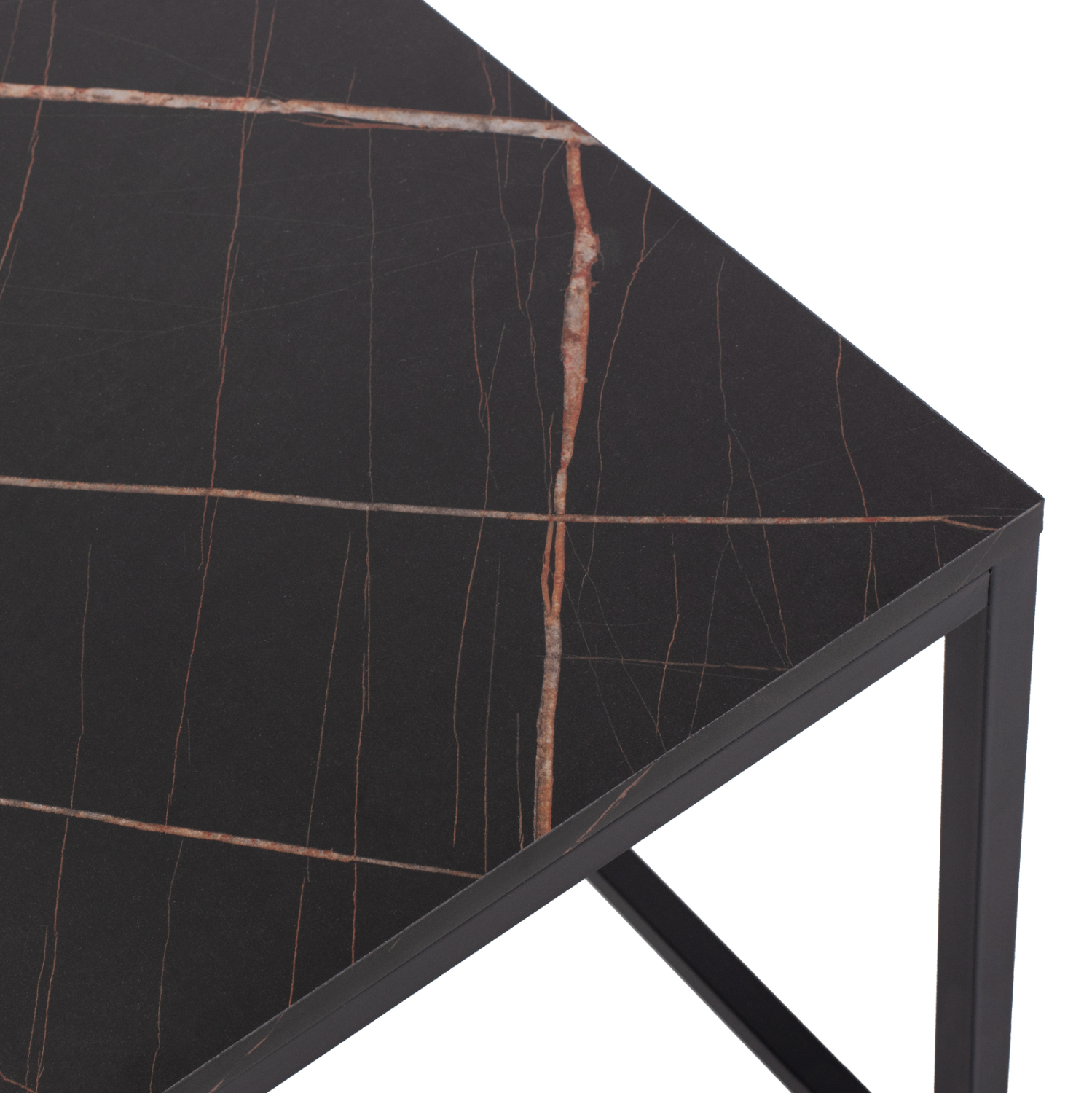 ΖΙΓΚΟΝ GRELAY 2 ΤΕΜ MDF ΟΨΗ ΜΑΡΜΑΡΟΥ & ΜΕΤΑΛΛΟ HM8762.13 45Χ45Χ50εκ. & 37Χ37Χ43 εκ. - Image 5